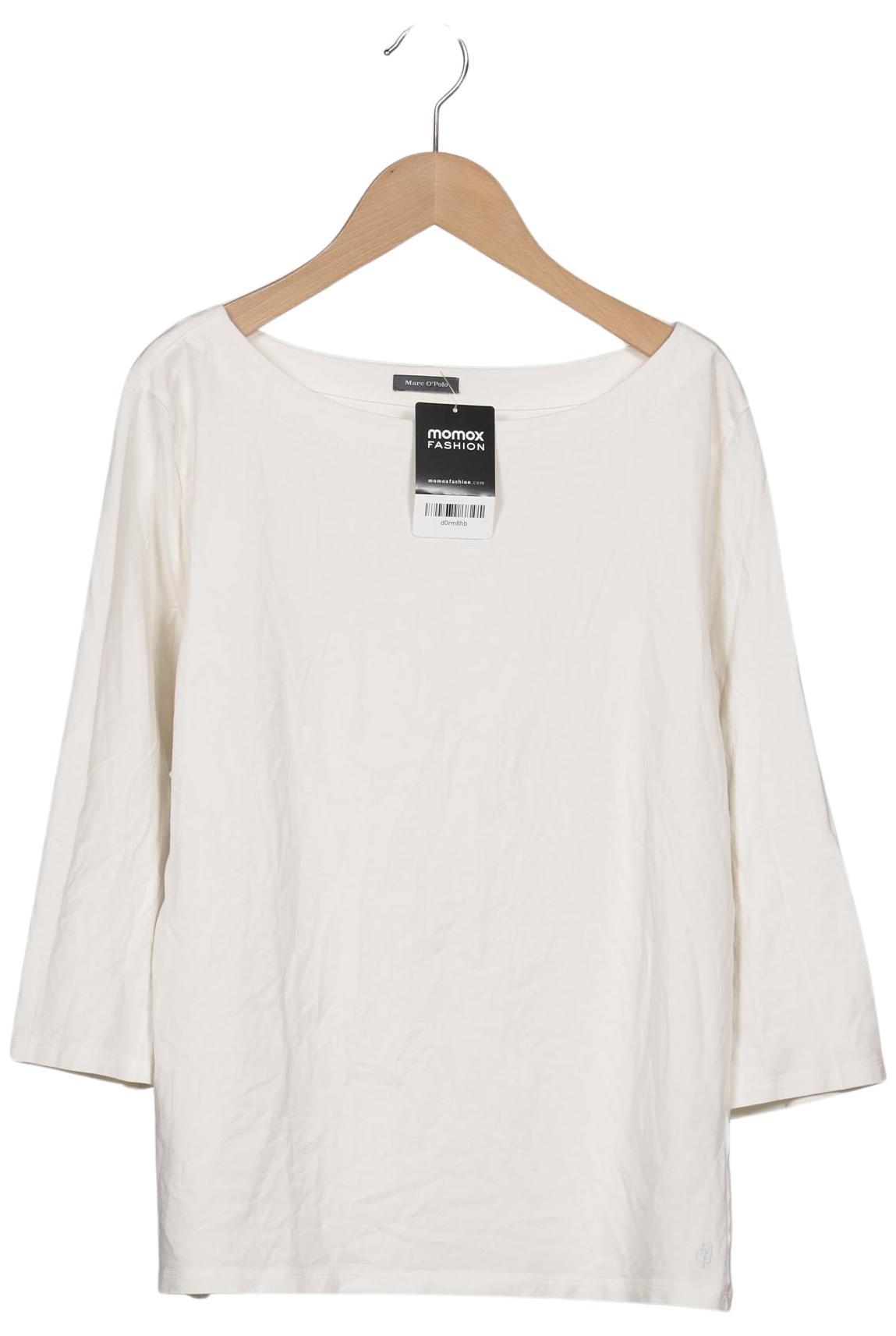 

Marc O Polo Damen Langarmshirt, weiß, Gr. 44