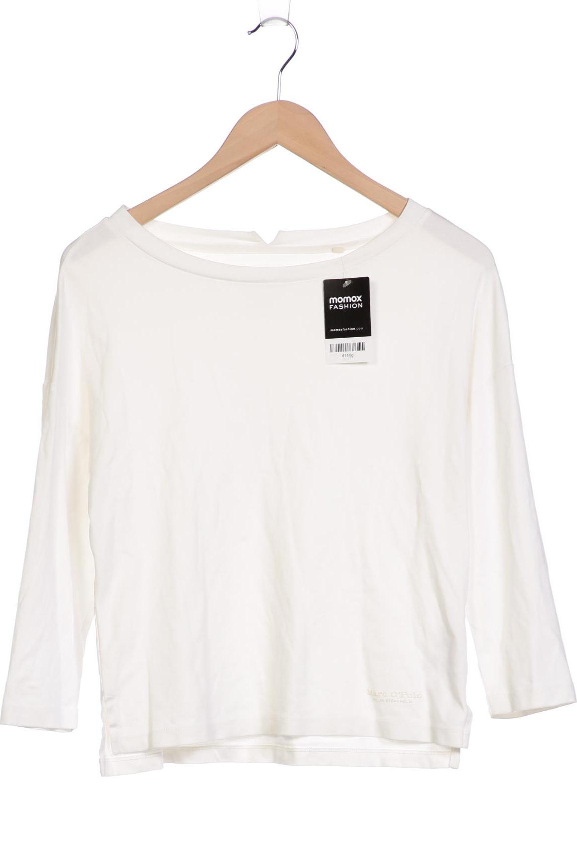 

Marc O Polo Damen Langarmshirt, weiß, Gr. 36