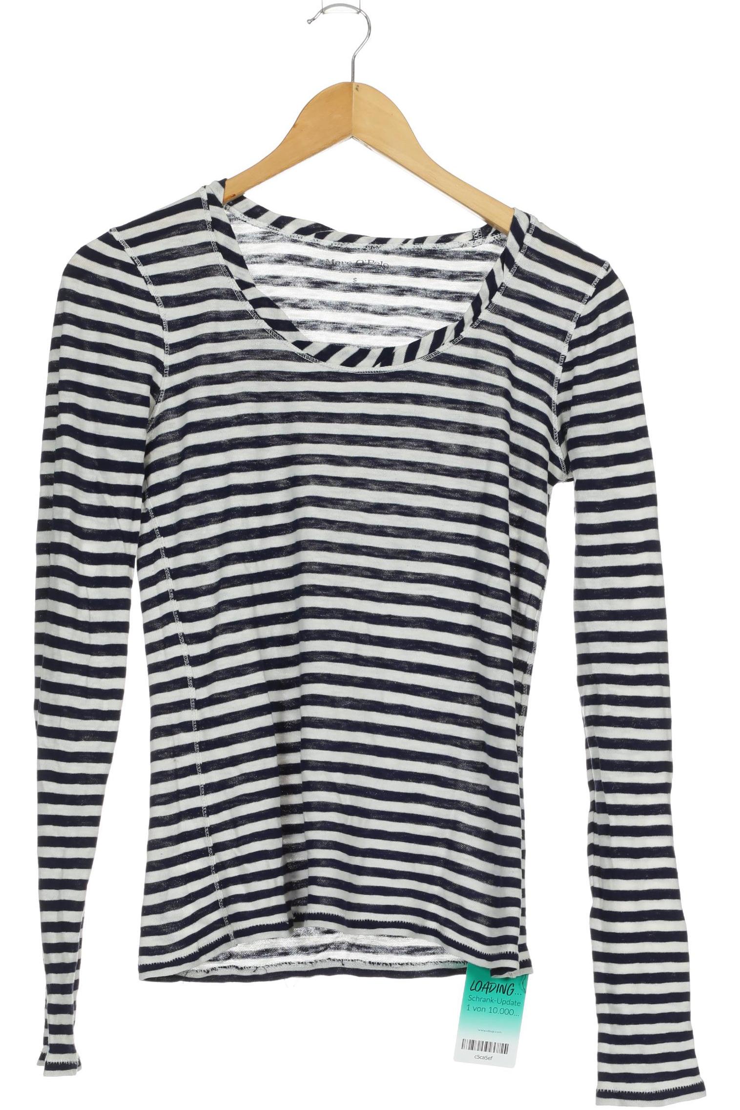 

Marc O Polo Damen Langarmshirt, blau, Gr. 36