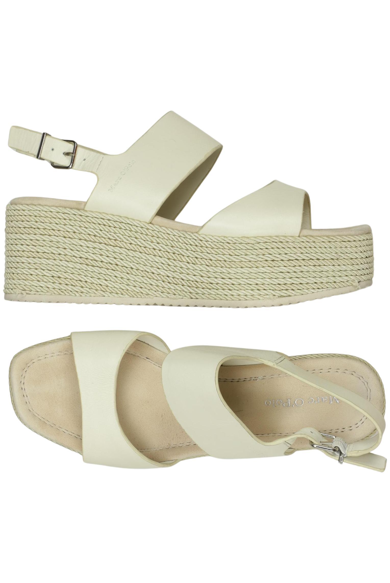 

Marc O Polo Damen Sandale, cremeweiß, Gr. 39