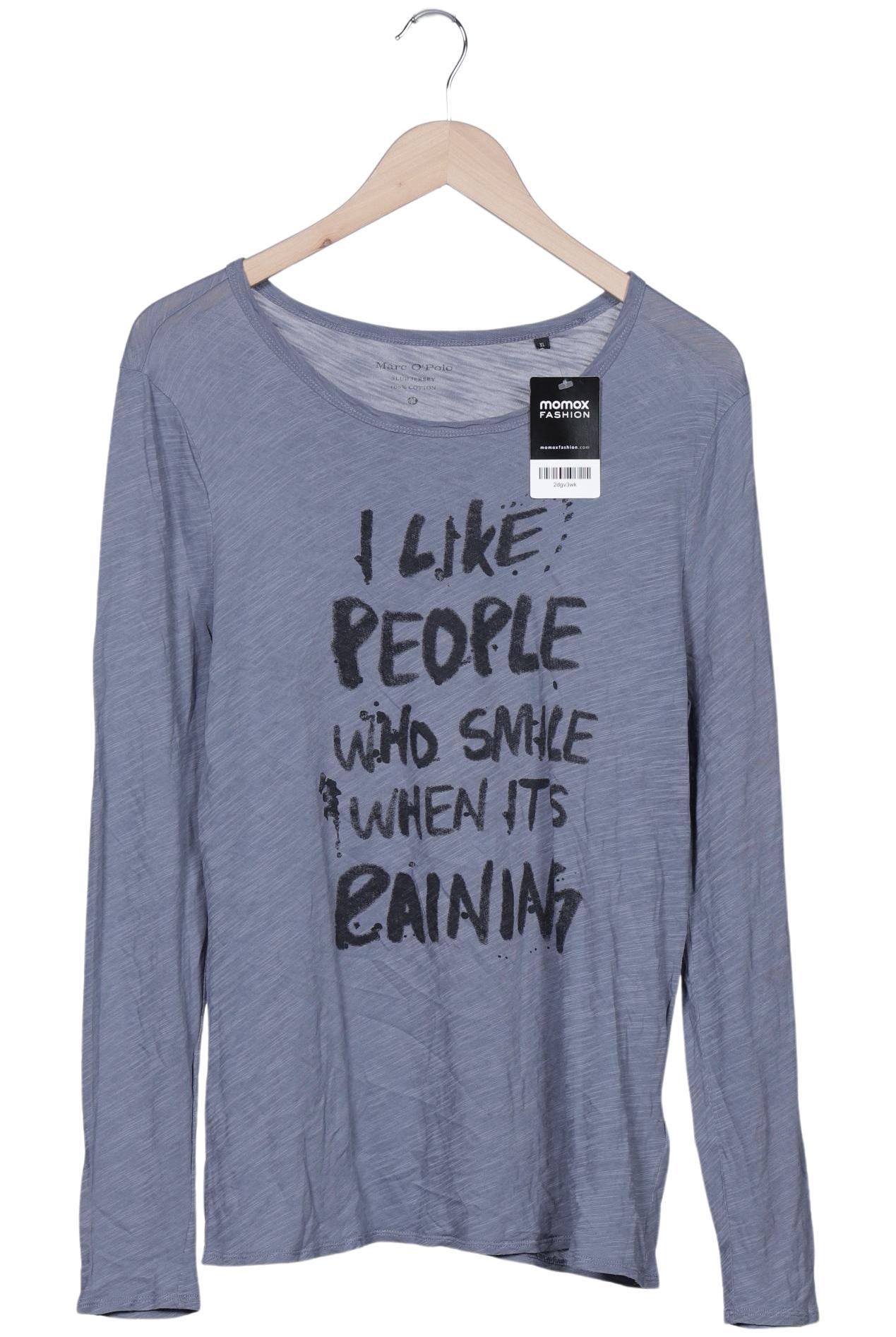 

Marc O Polo Damen Langarmshirt, blau, Gr. 44