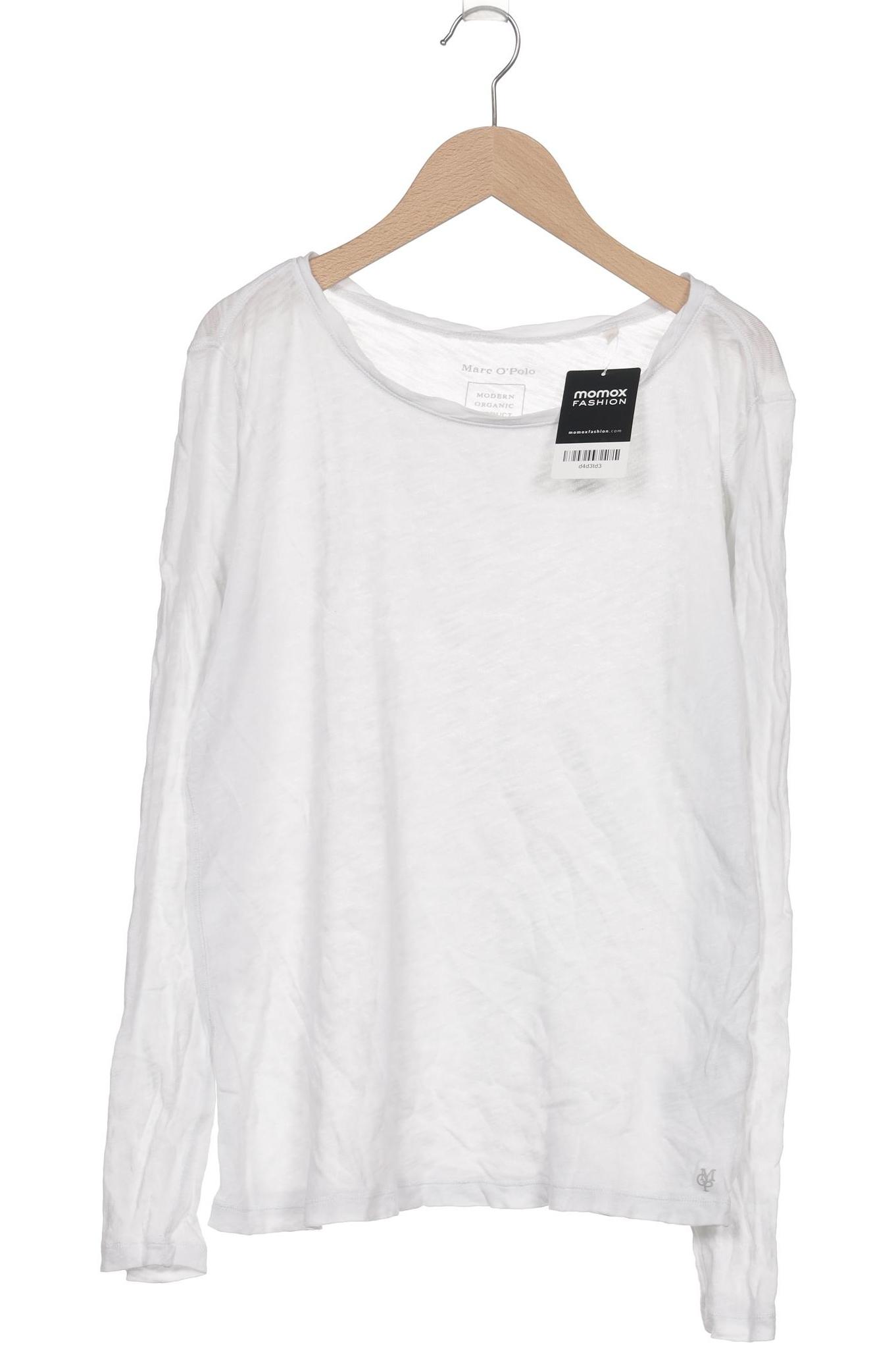 

Marc O Polo Damen Langarmshirt, weiß, Gr. 44