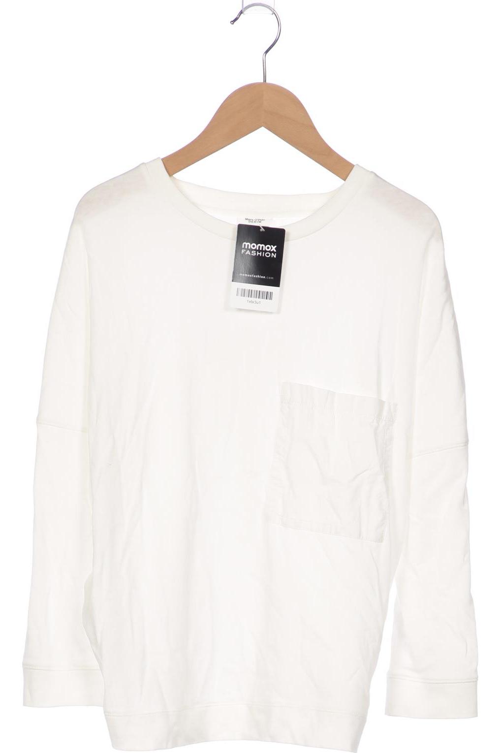 

Marc O Polo Damen Langarmshirt, weiß, Gr. 34