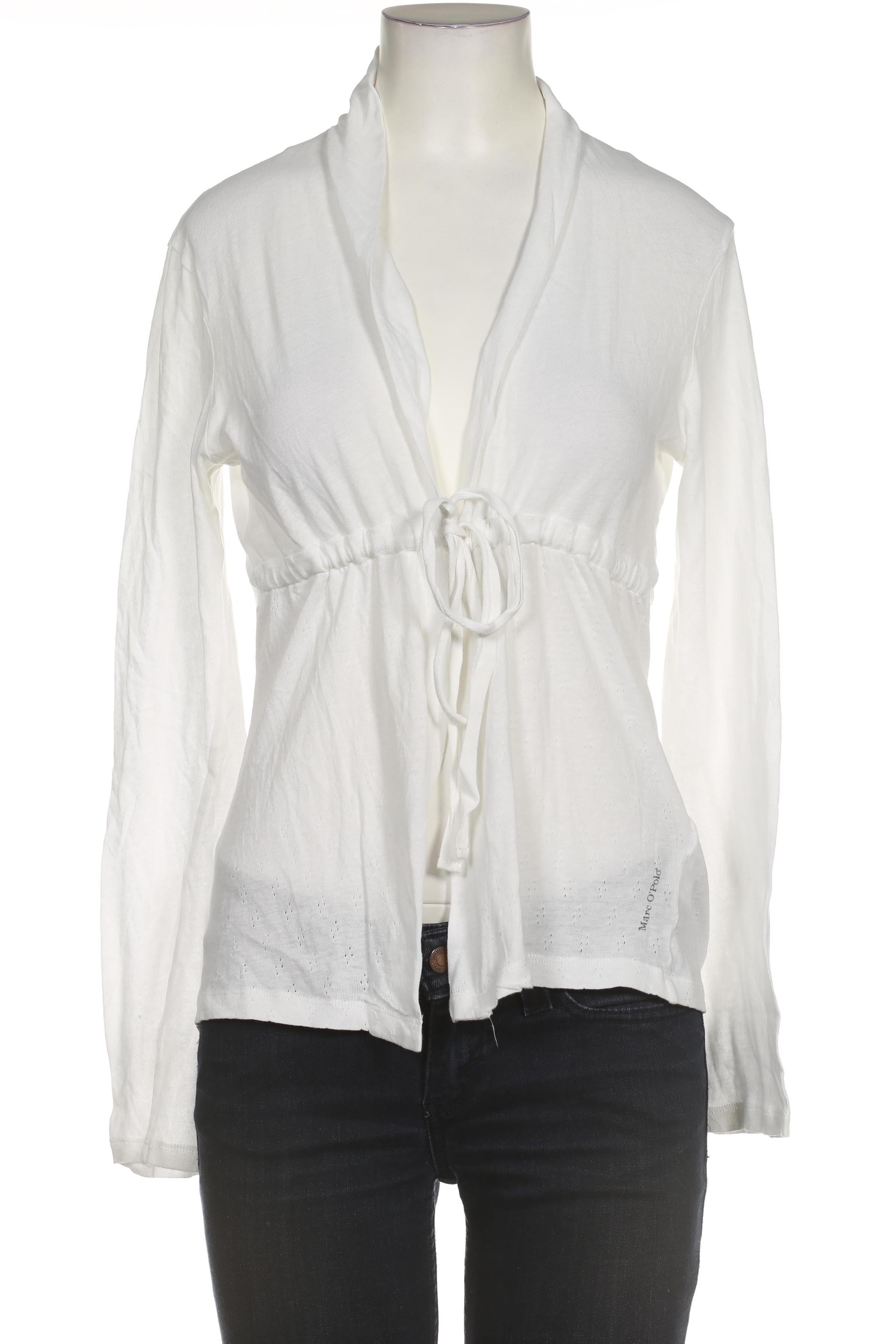 

Marc O Polo Damen Strickjacke, weiß, Gr. 38