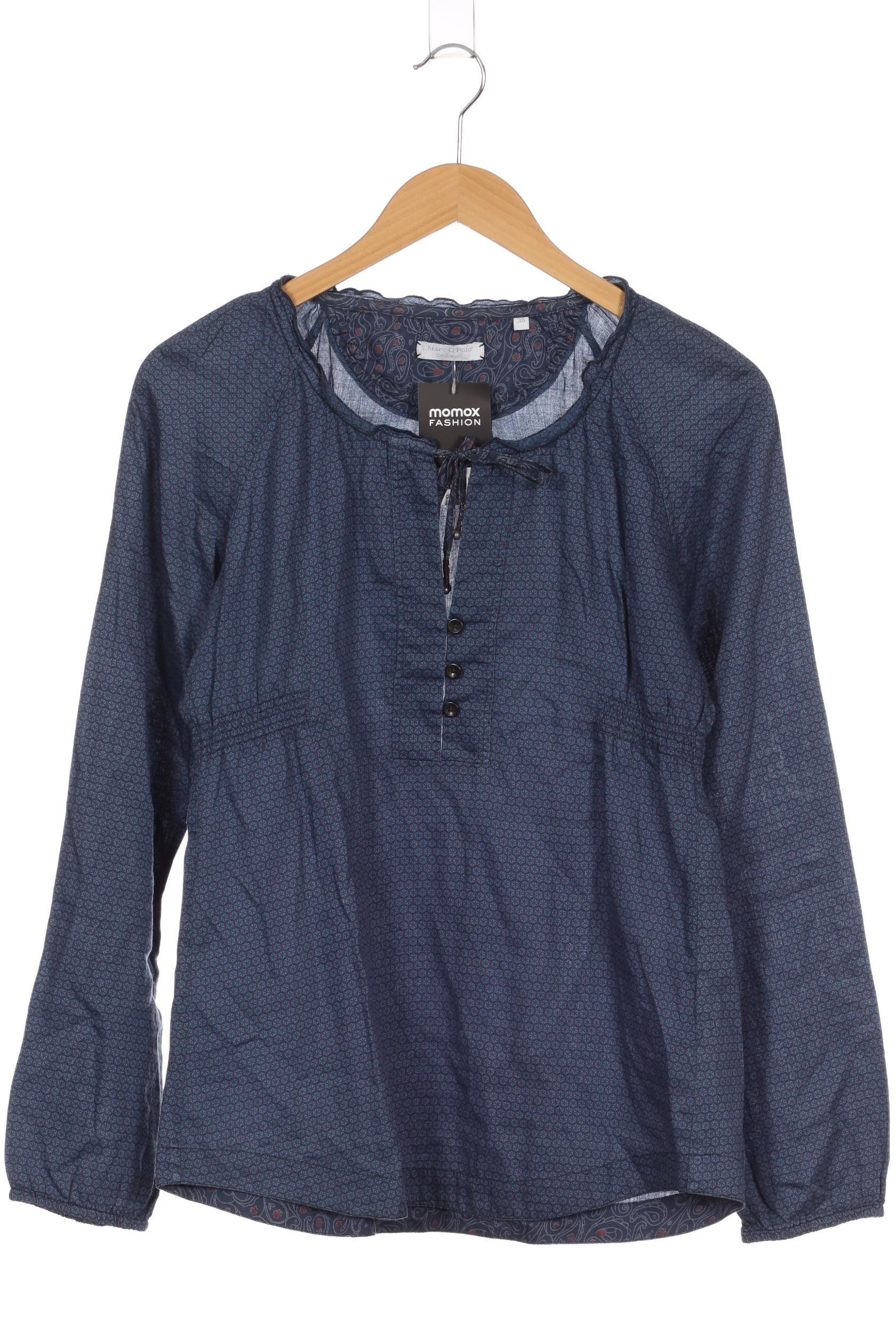 

Marc O Polo Damen Bluse, blau, Gr. 38