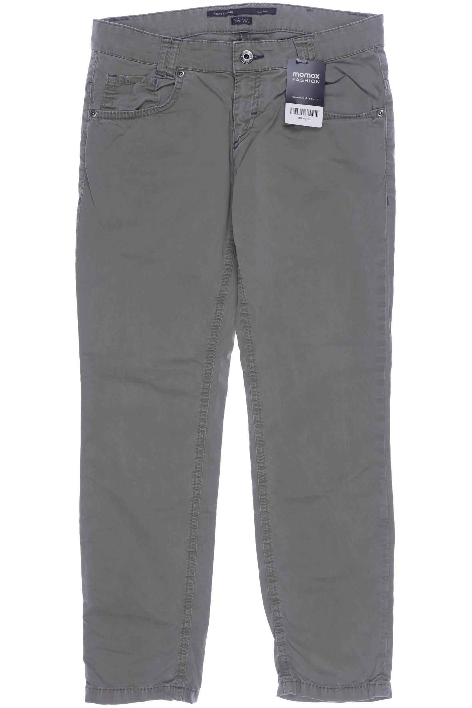 

Marc O Polo Damen Stoffhose, grün, Gr. 38