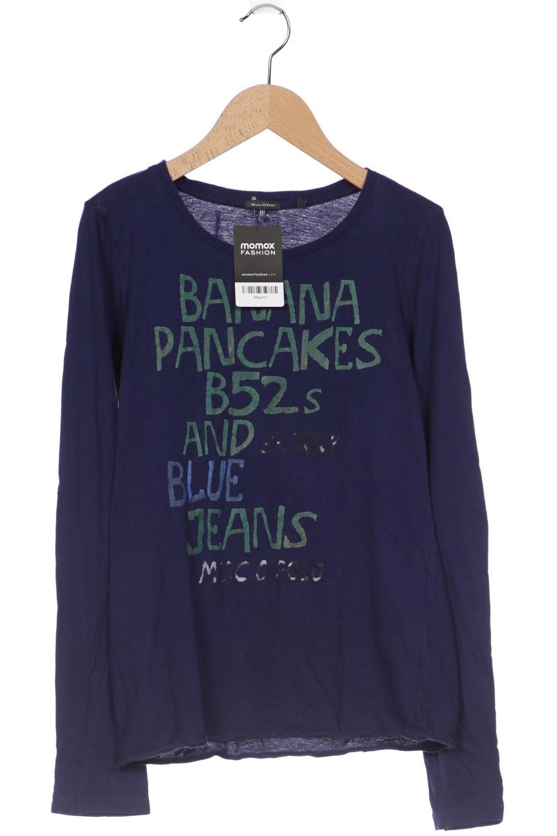 

Marc O Polo Damen Langarmshirt, marineblau