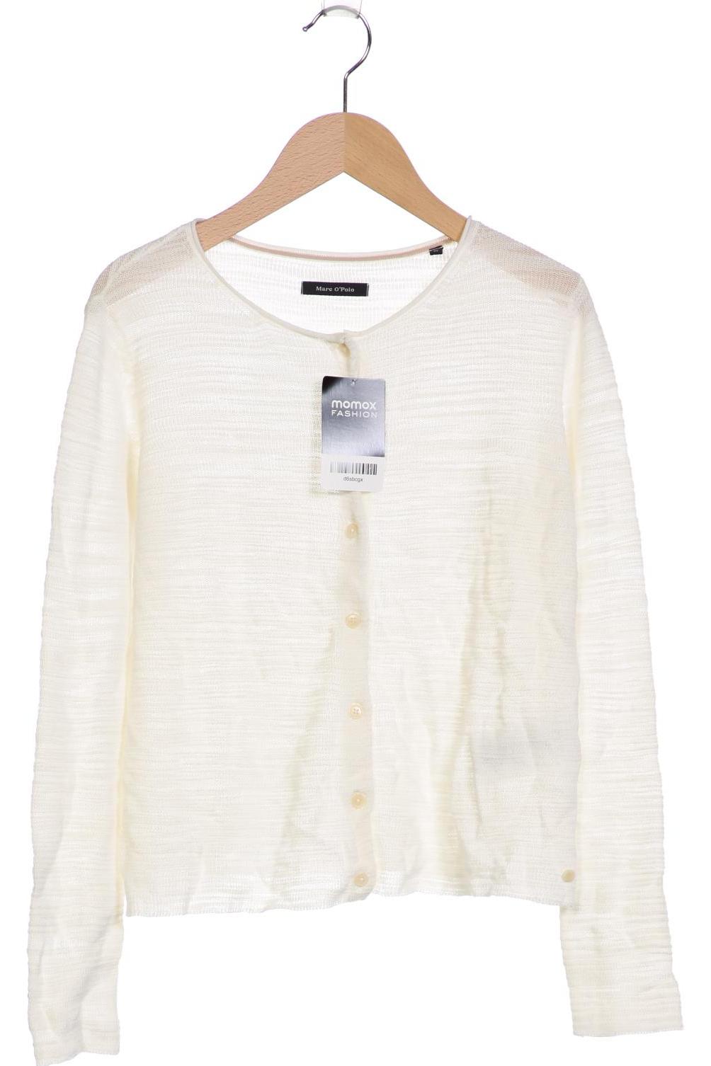 

Marc O Polo Damen Strickjacke, weiß, Gr. 34