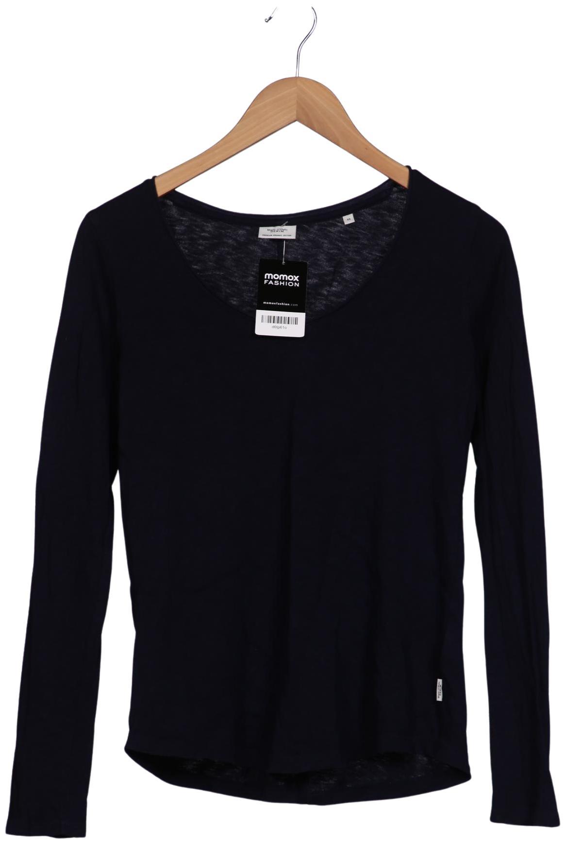

Marc O Polo Damen Langarmshirt, marineblau, Gr. 34