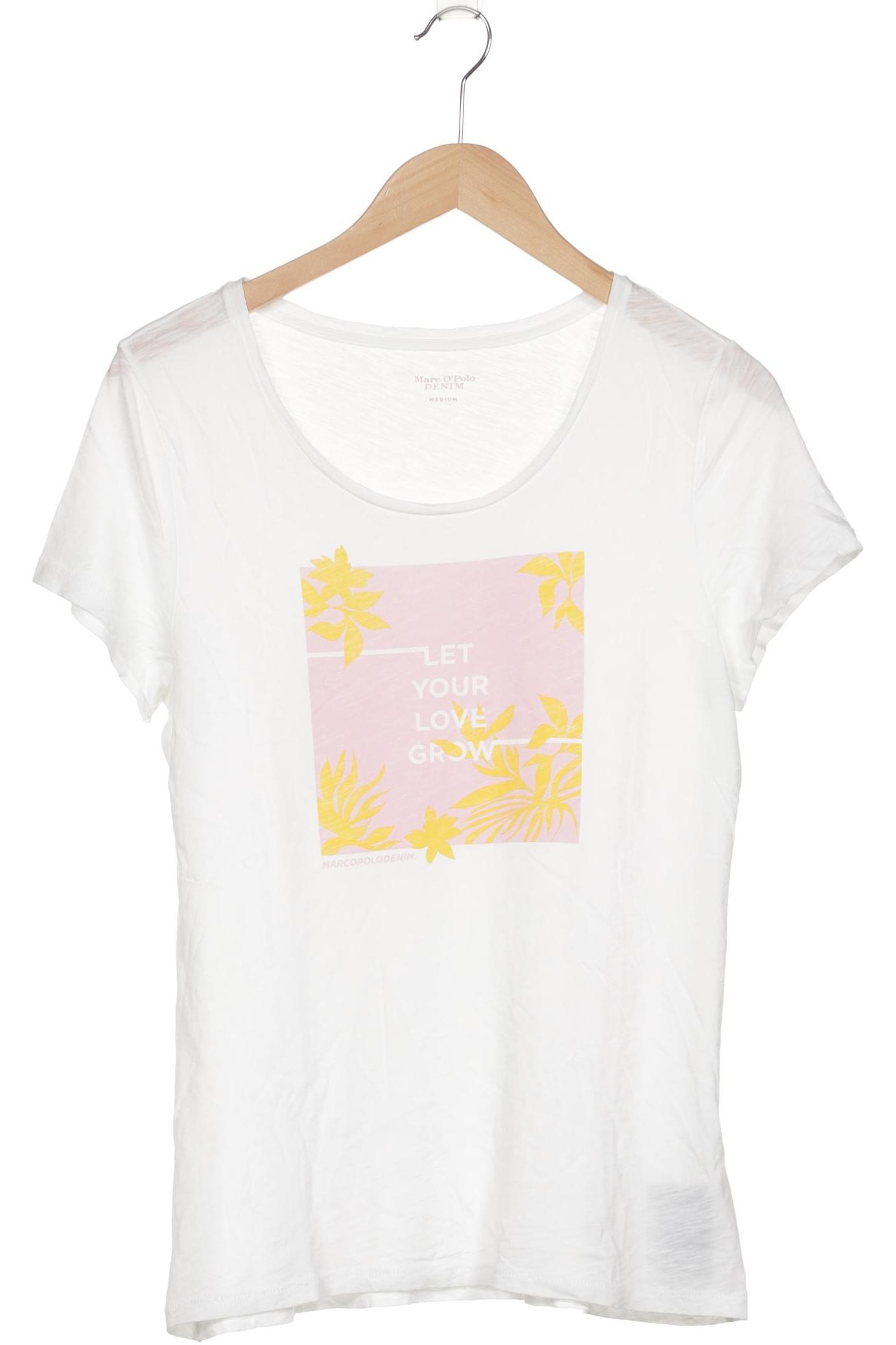 

Marc O Polo Damen T-Shirt, weiß, Gr. 38