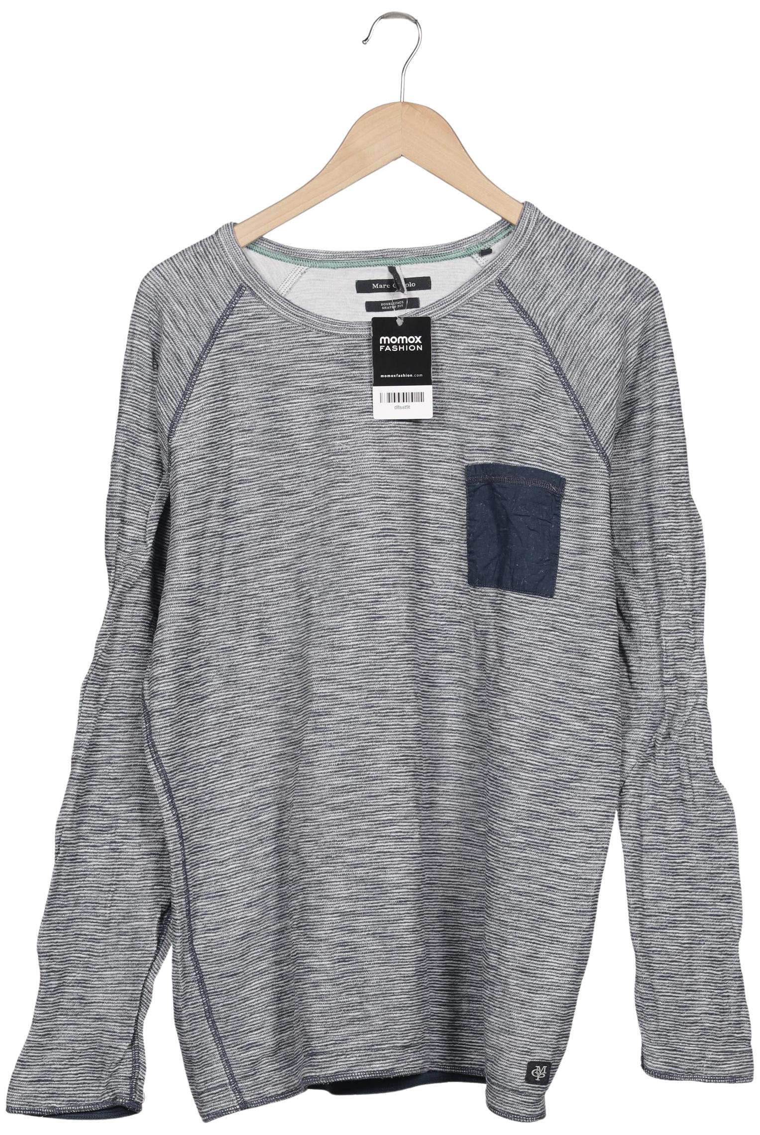 

Marc O Polo Herren Langarmshirt, grau, Gr. 54