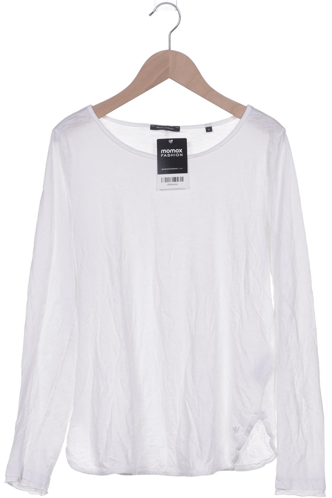 

Marc O Polo Damen Langarmshirt, weiß, Gr. 38
