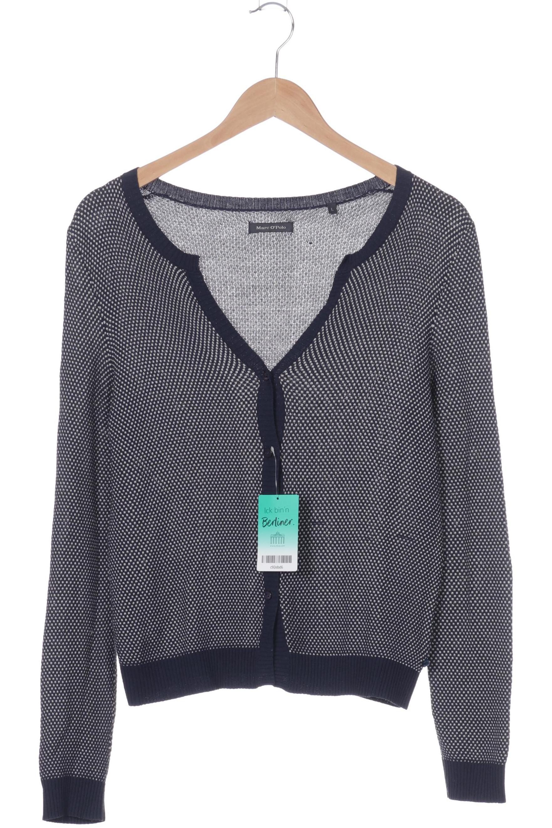 

Marc O Polo Damen Strickjacke, blau, Gr. 42