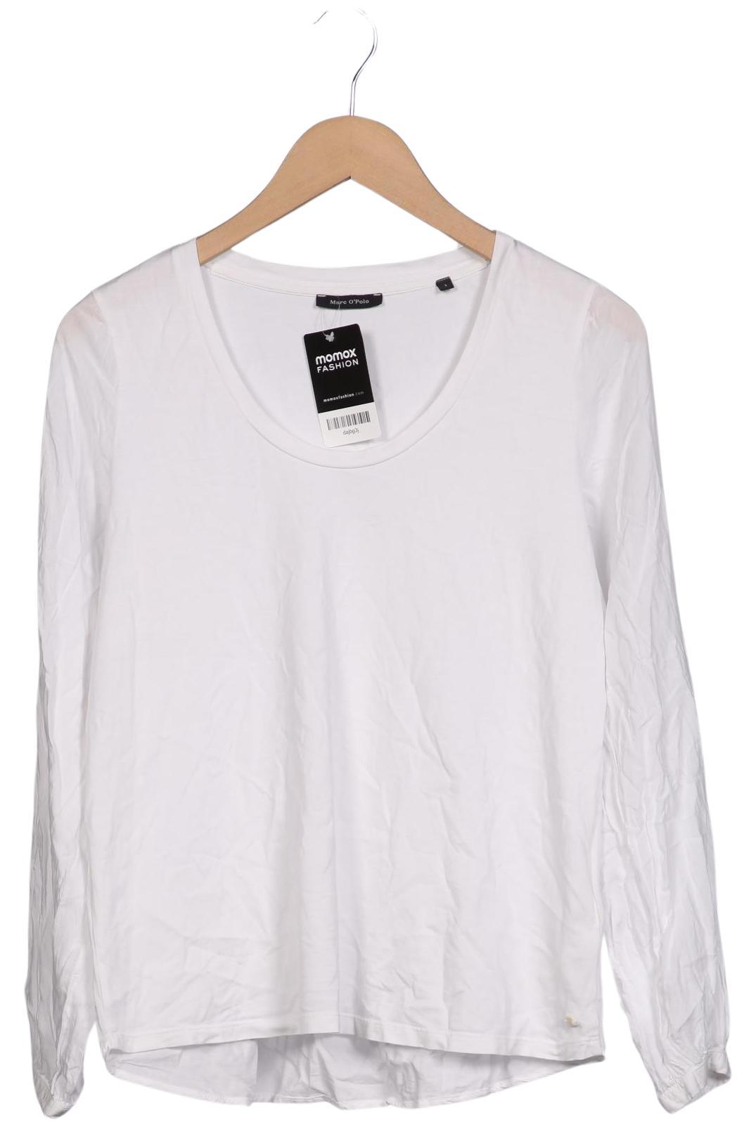 

Marc O Polo Damen Langarmshirt, weiß, Gr. 36