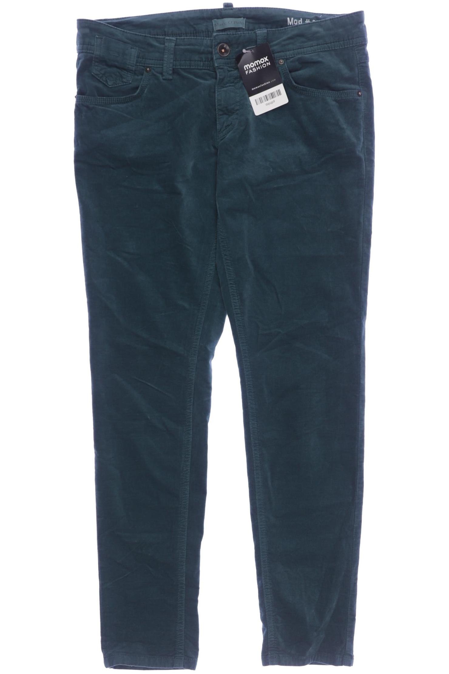 

Marc O Polo Damen Stoffhose, grün, Gr. 28