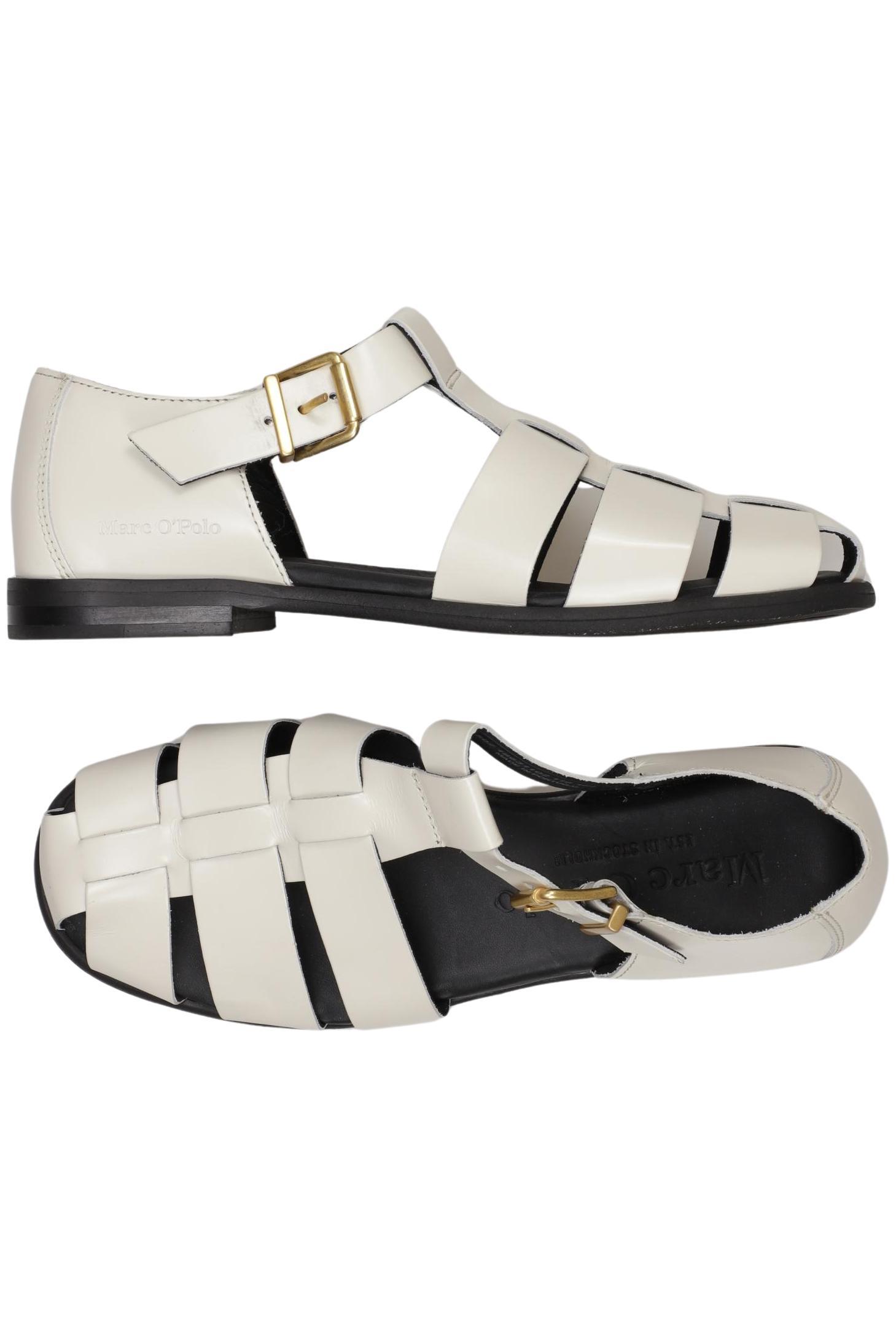 

Marc O Polo Damen Sandale, weiß, Gr. 37