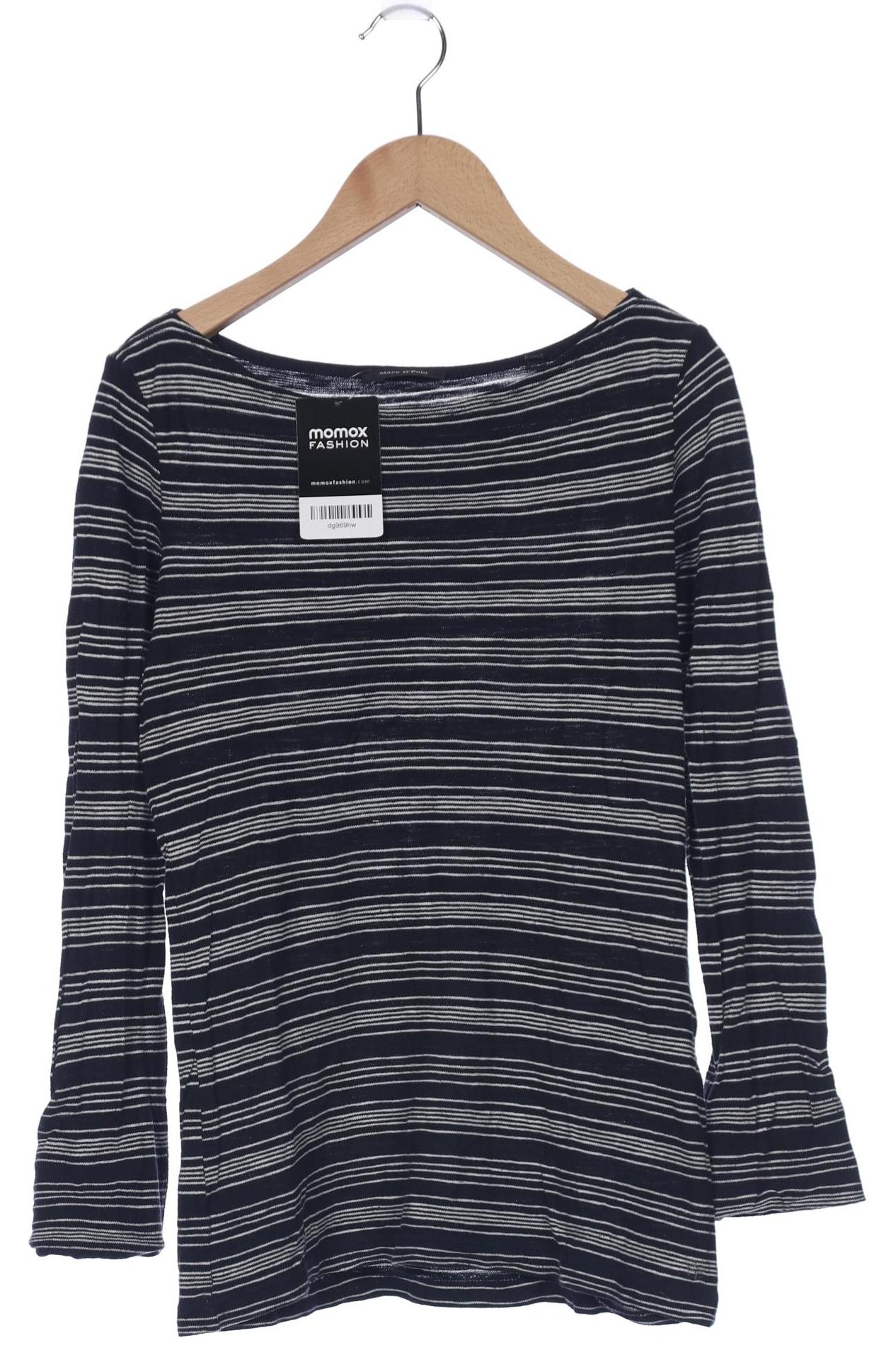 

Marc O Polo Damen Langarmshirt, marineblau, Gr. 34