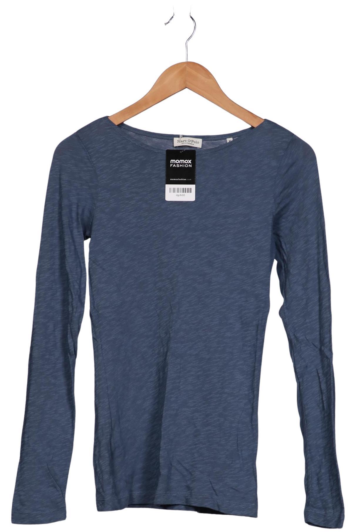 

Marc O Polo Damen Langarmshirt, blau, Gr. 34
