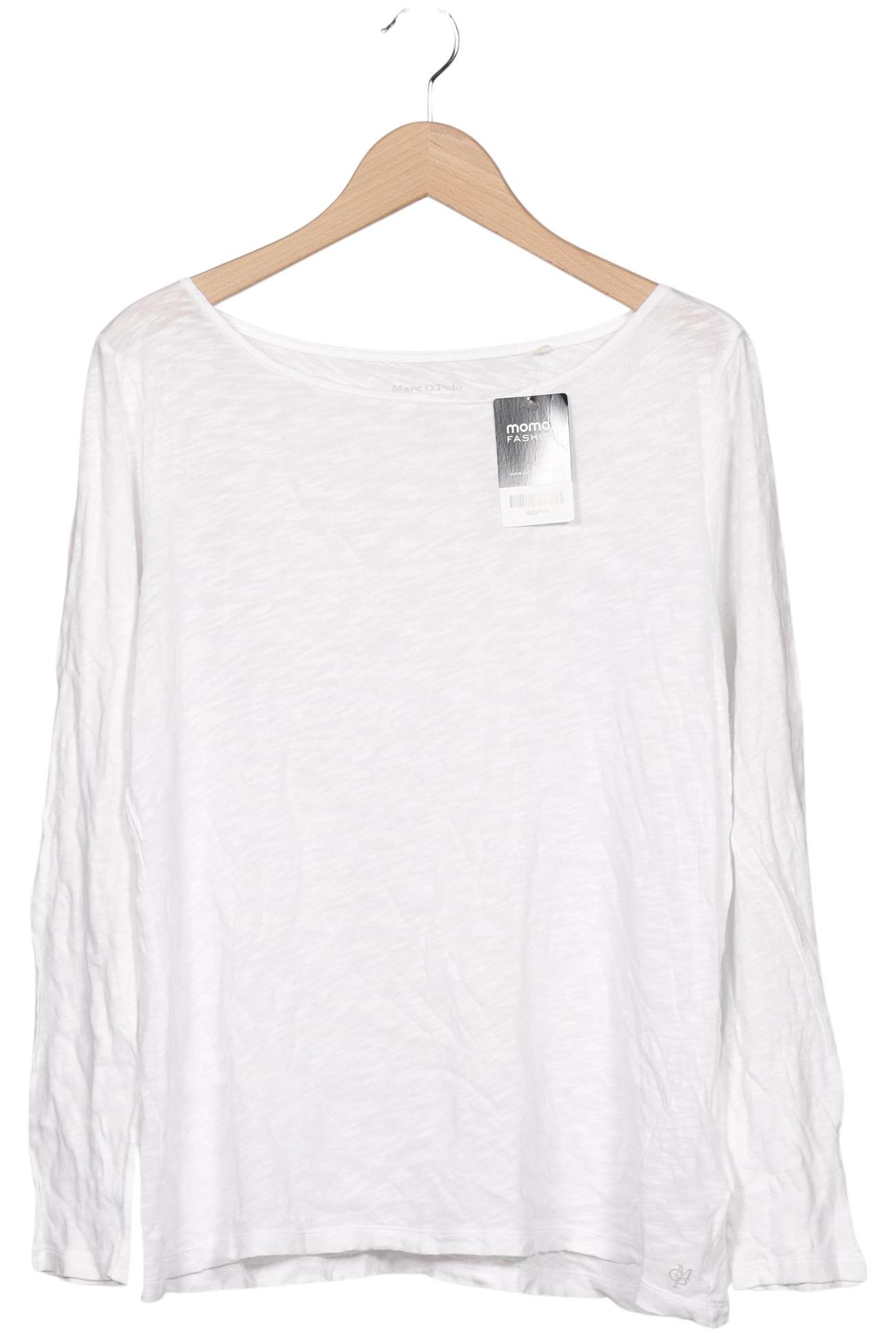 

Marc O Polo Damen Langarmshirt, weiß, Gr. 44