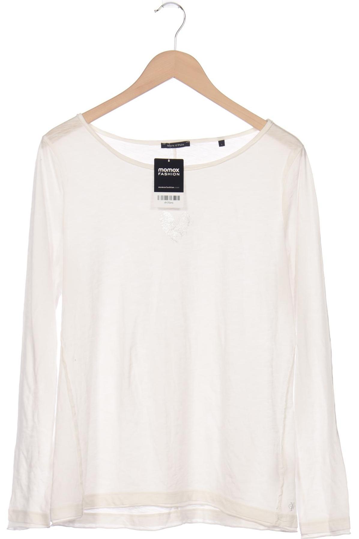 

Marc O Polo Damen Langarmshirt, weiß