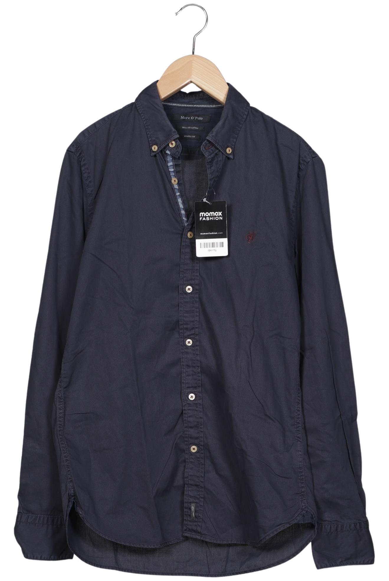 

Marc O Polo Herren Hemd, marineblau, Gr. 46