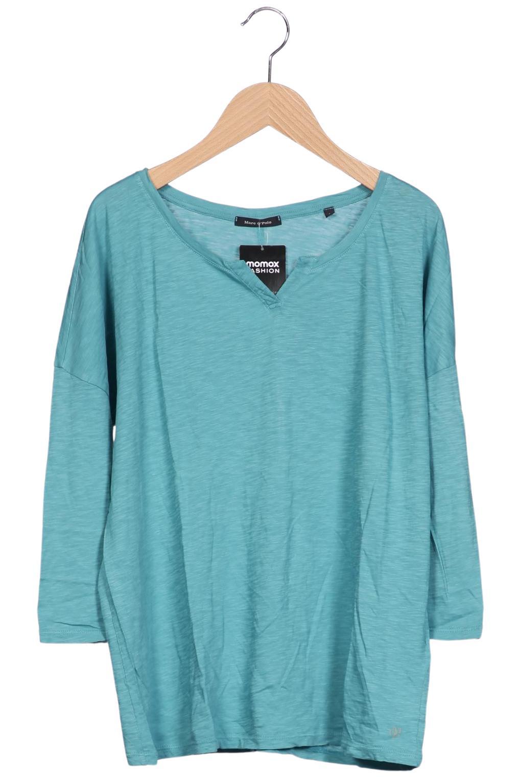 

Marc O Polo Damen Langarmshirt, türkis, Gr. 36