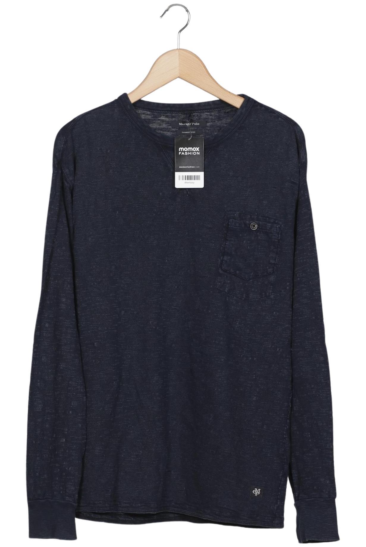 

Marc O Polo Herren Langarmshirt, marineblau, Gr. 48