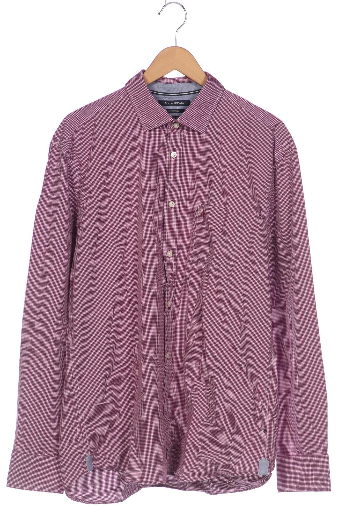 

Marc O Polo Herren Hemd, bordeaux, Gr. 56