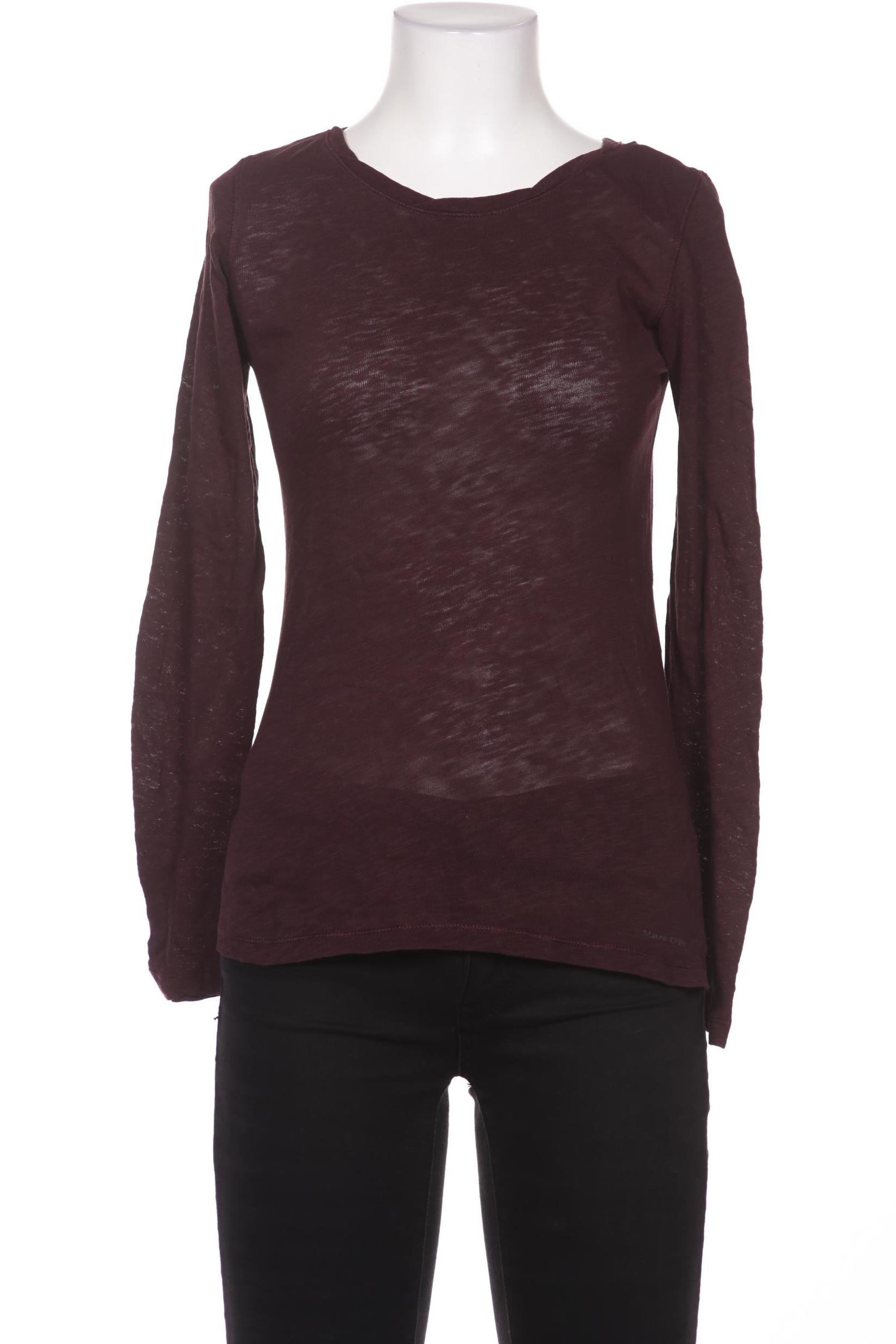 

Marc O Polo Damen Langarmshirt, bordeaux, Gr. 36