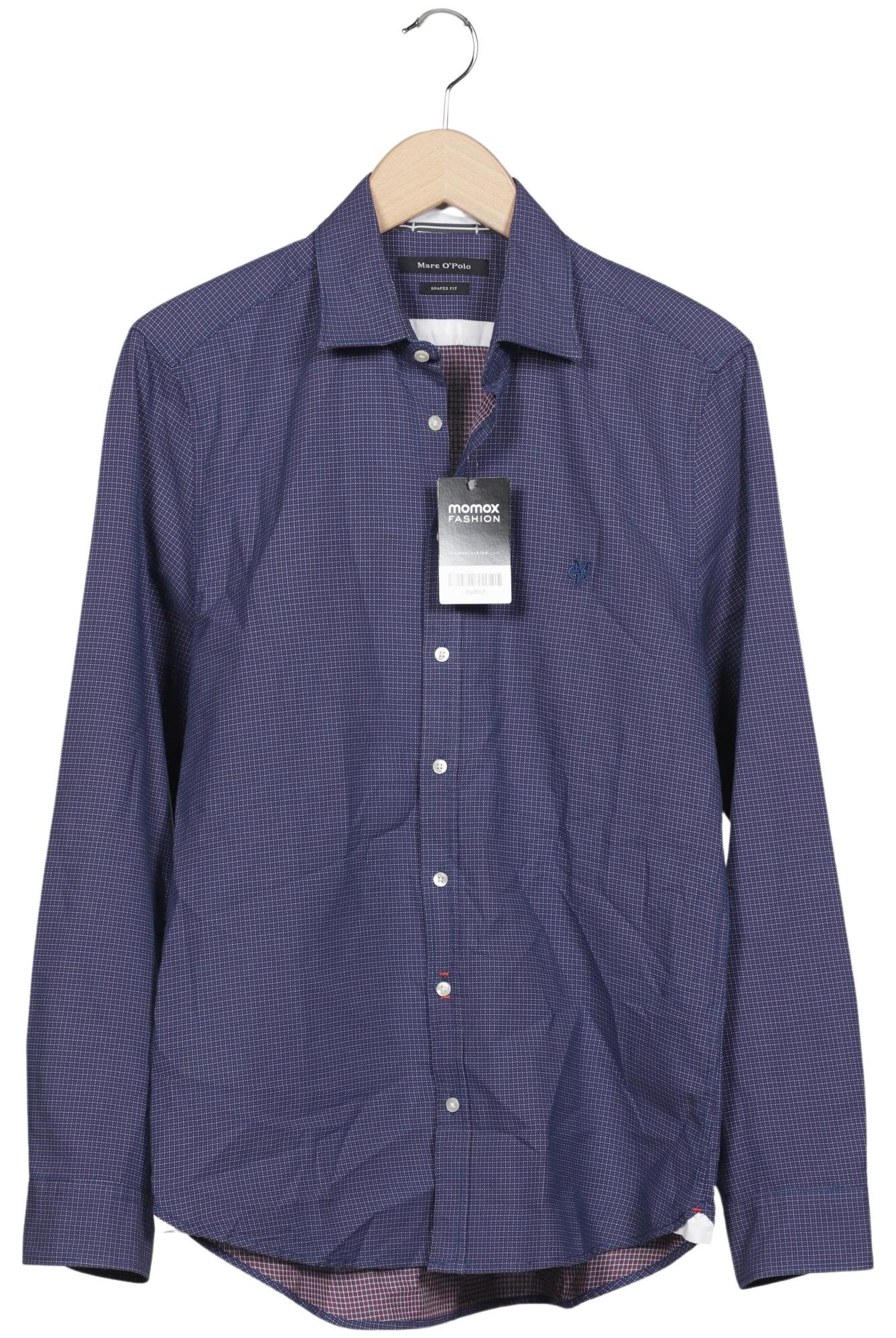 

Marc O Polo Herren Hemd, marineblau, Gr. 46