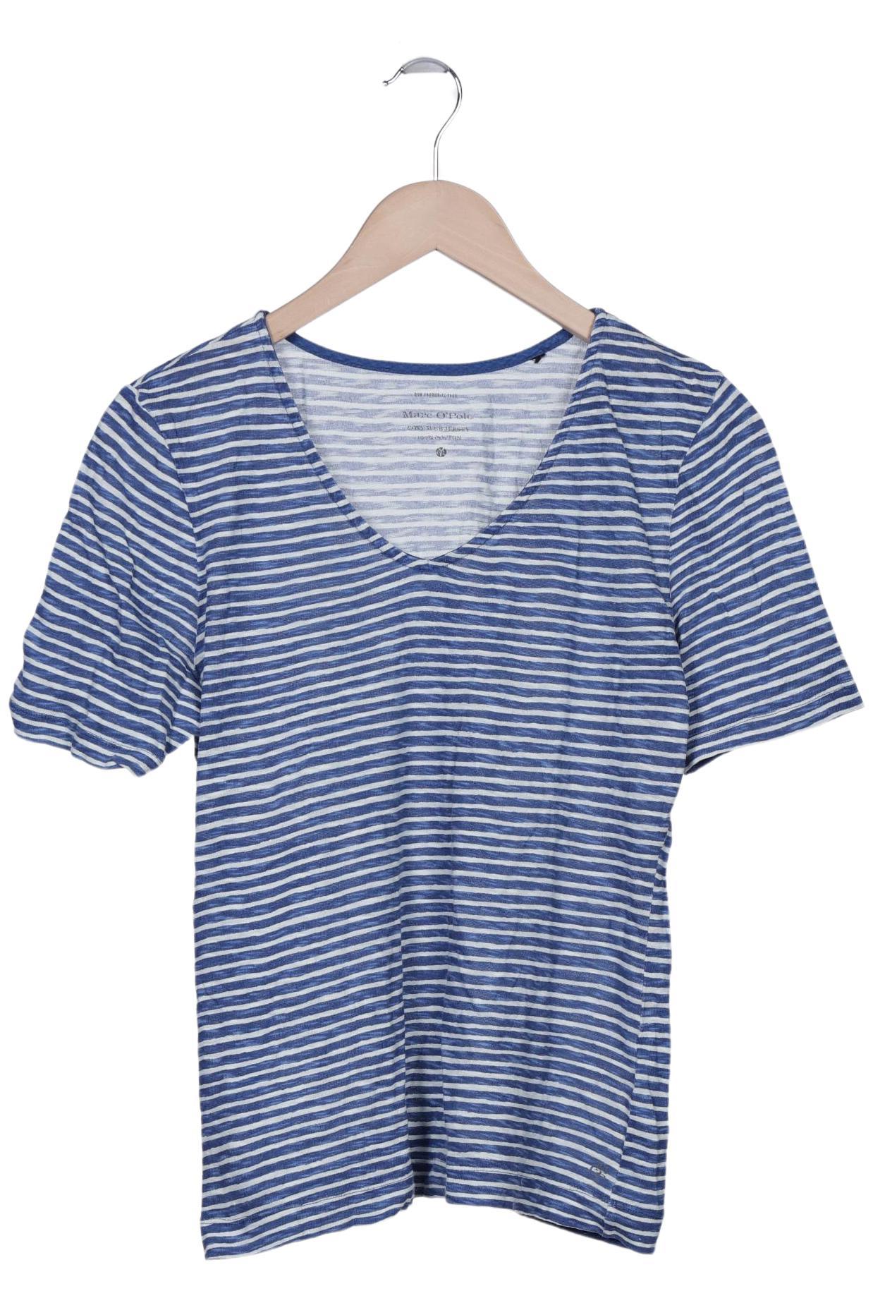 

Marc O Polo Damen T-Shirt, blau, Gr. 34