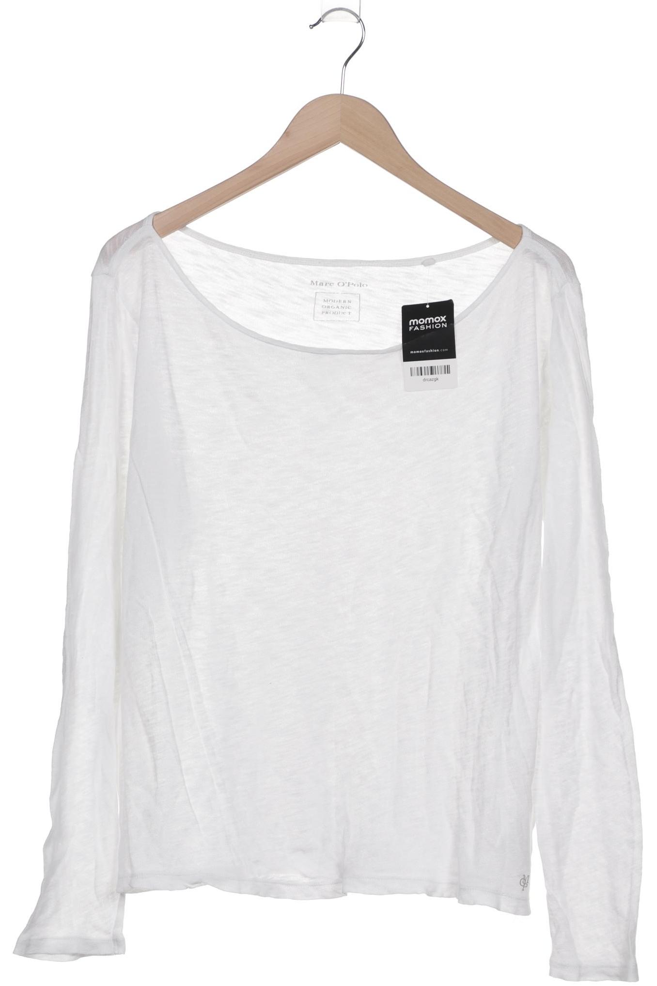 

Marc O Polo Damen Langarmshirt, weiß, Gr. 44