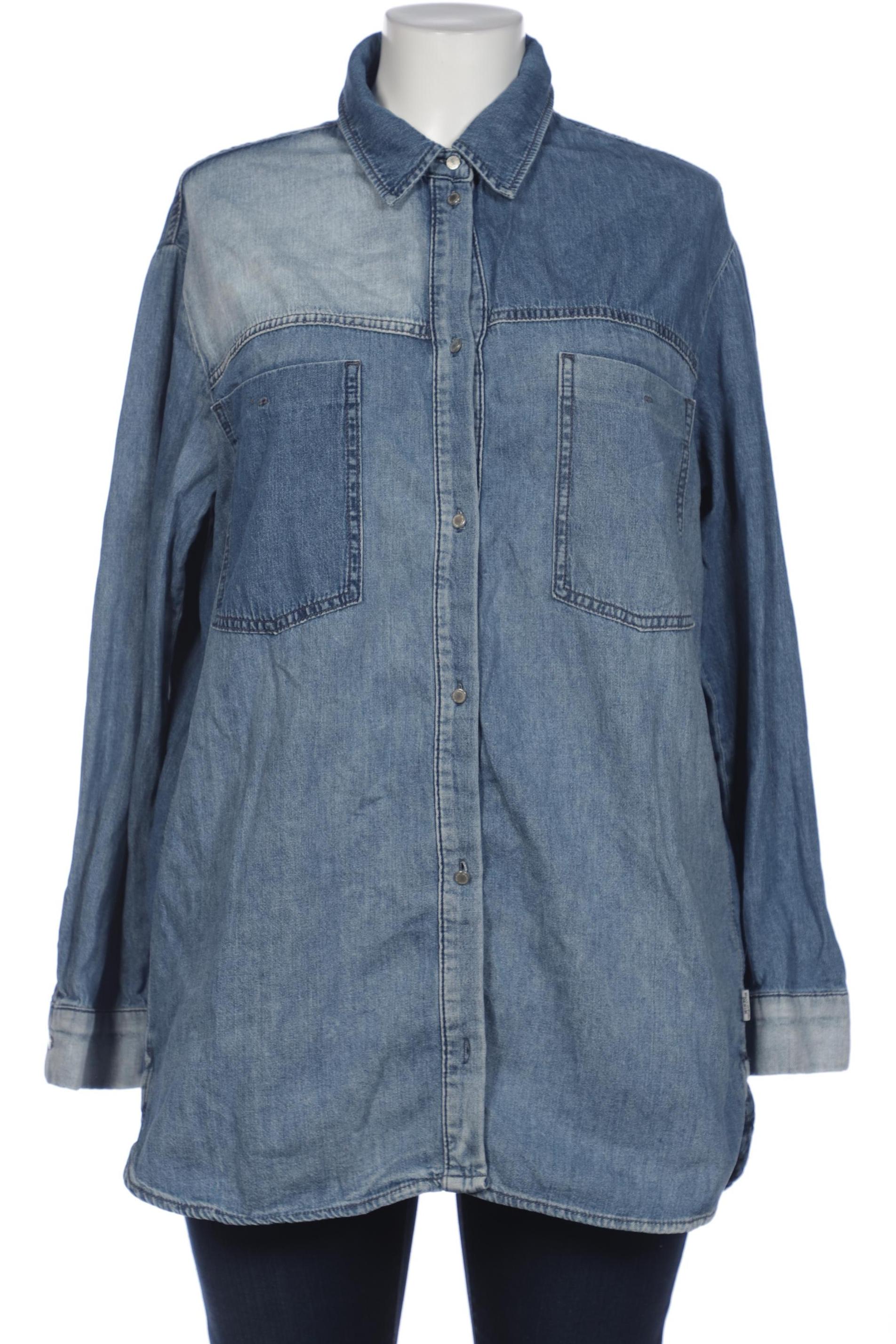 

Marc O Polo Damen Bluse, blau, Gr. 42