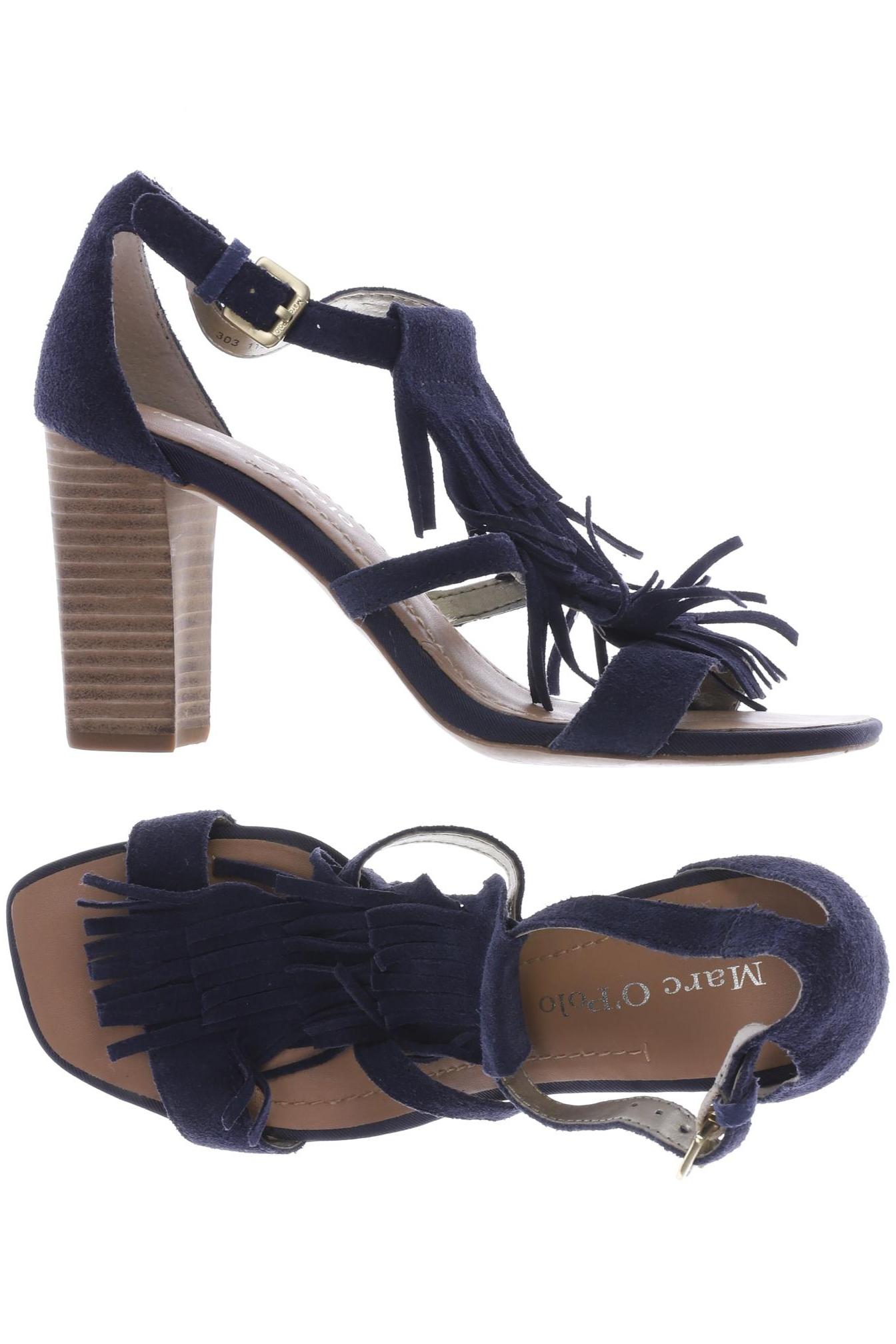 

Marc O Polo Damen Sandale, marineblau, Gr. 4