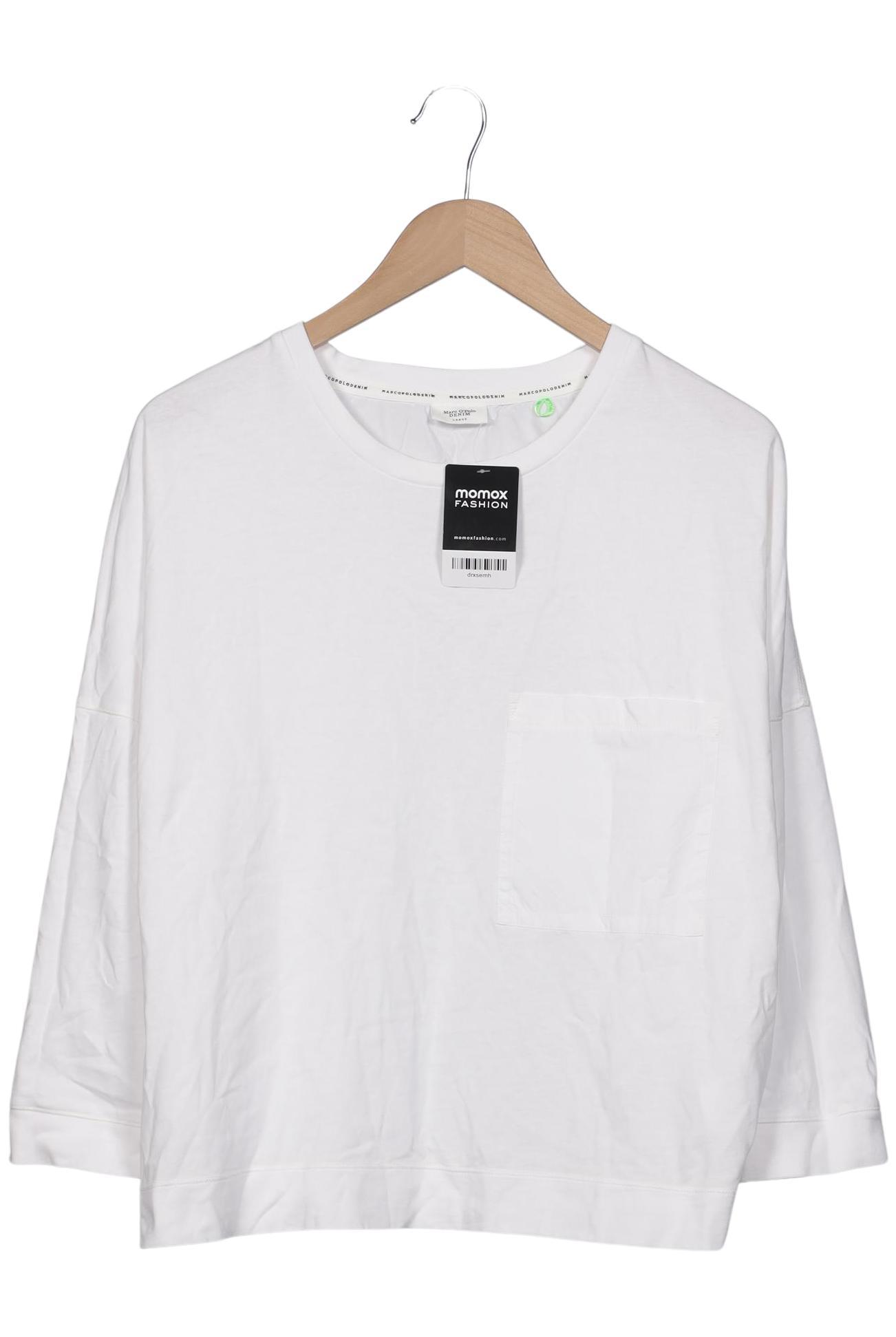 

Marc O Polo Damen Langarmshirt, weiß, Gr. 42