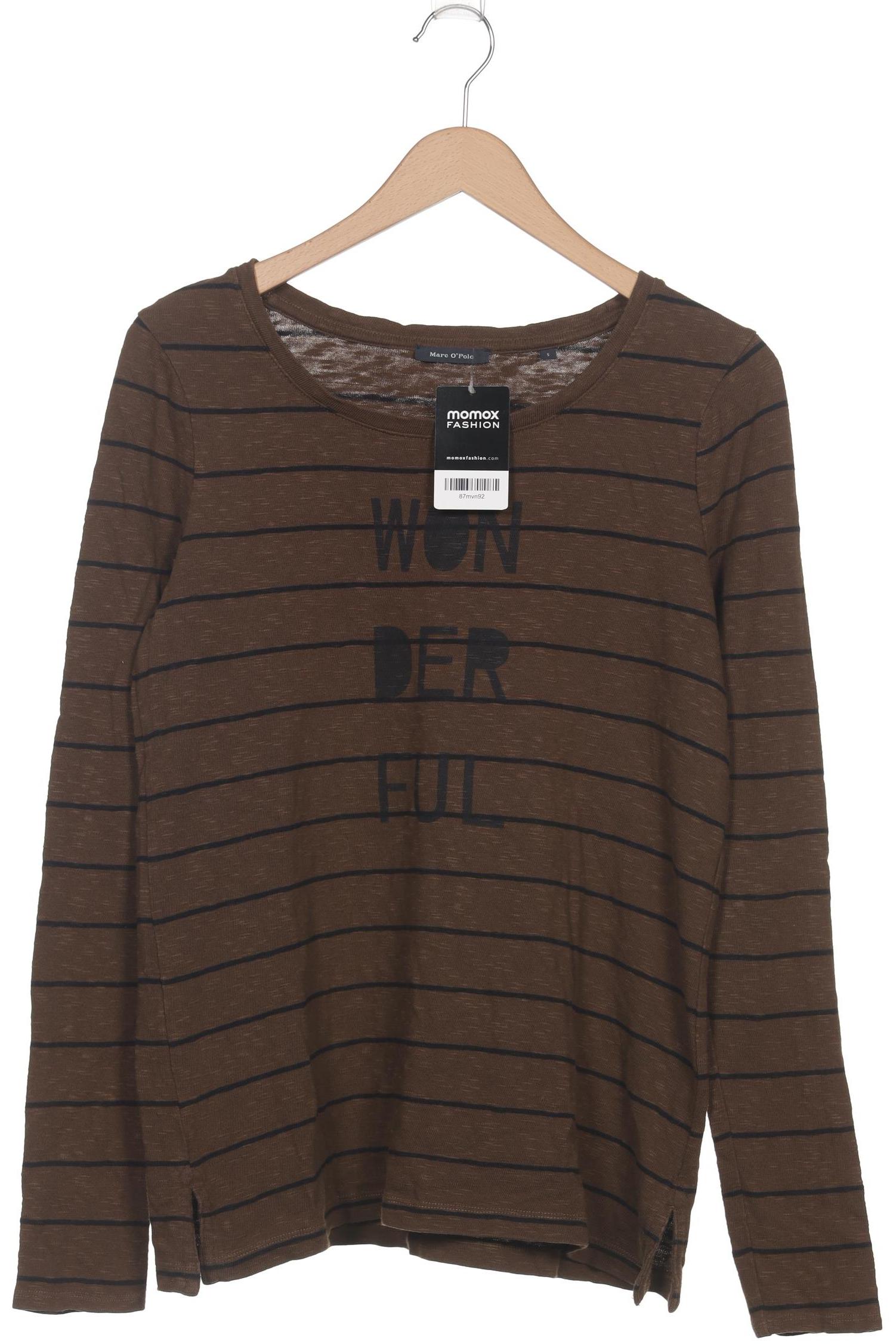 

Marc O Polo Damen Langarmshirt, braun, Gr. 36