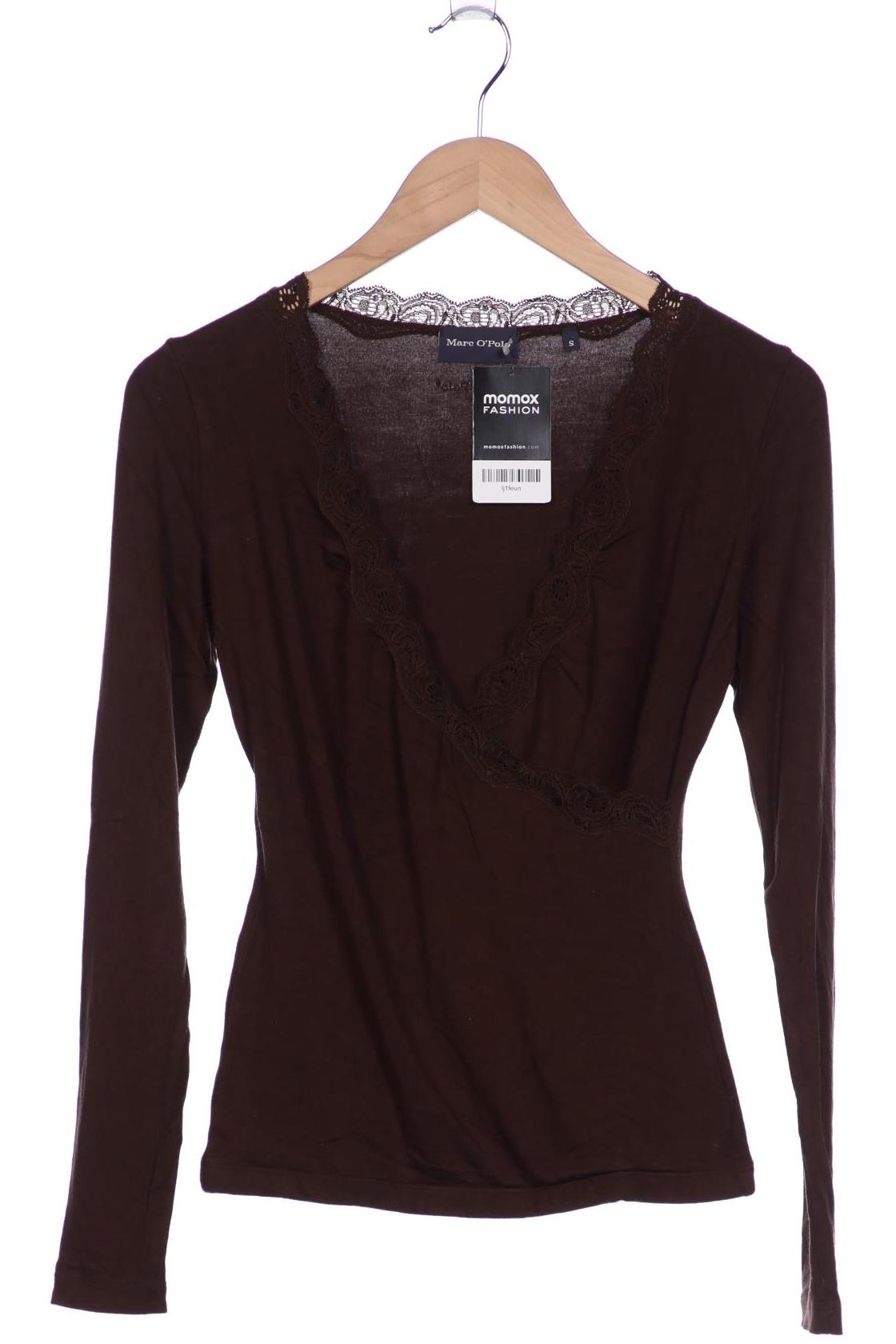 

Marc O Polo Damen Langarmshirt, braun, Gr. 36