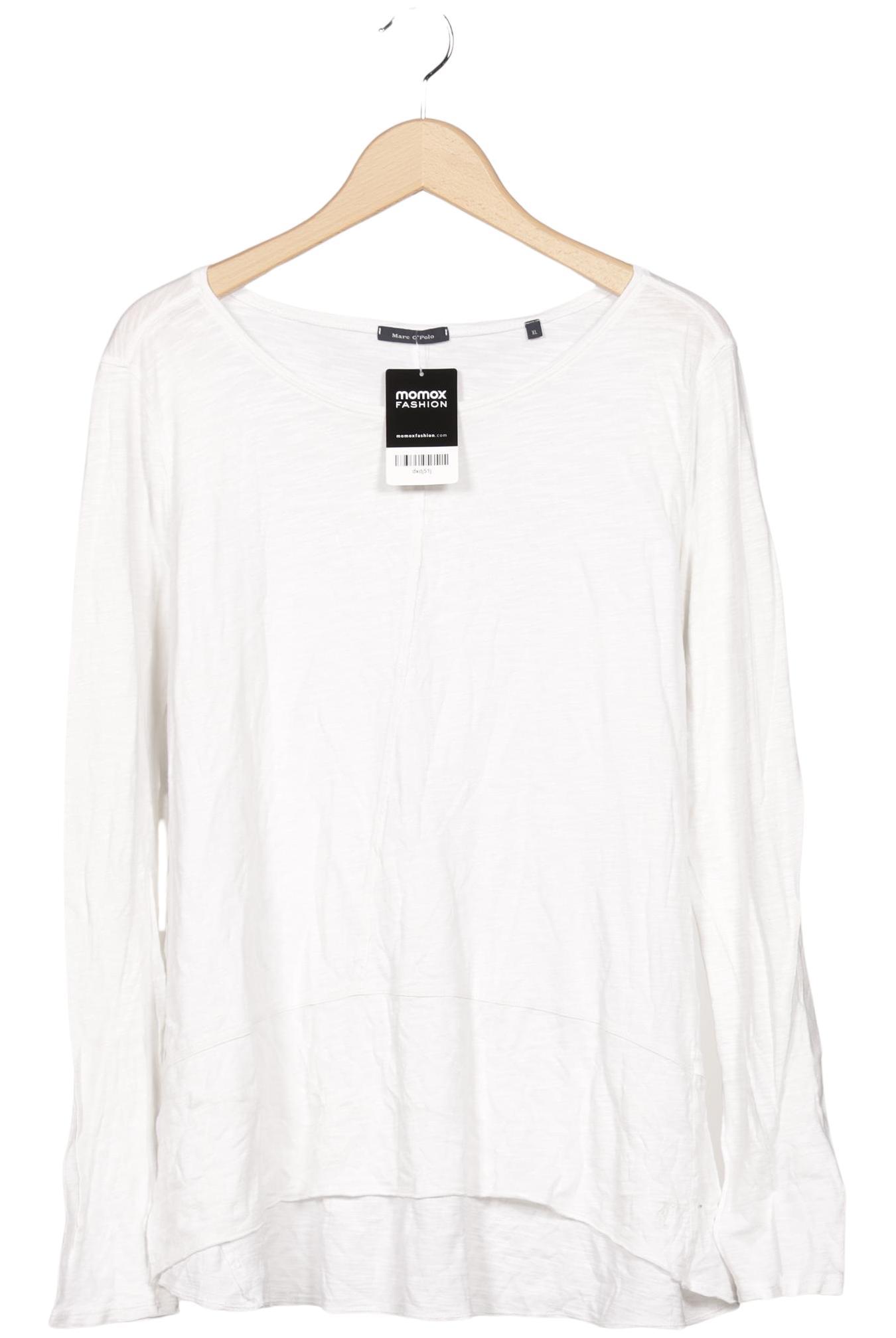 

Marc O Polo Damen Langarmshirt, weiß, Gr. 44