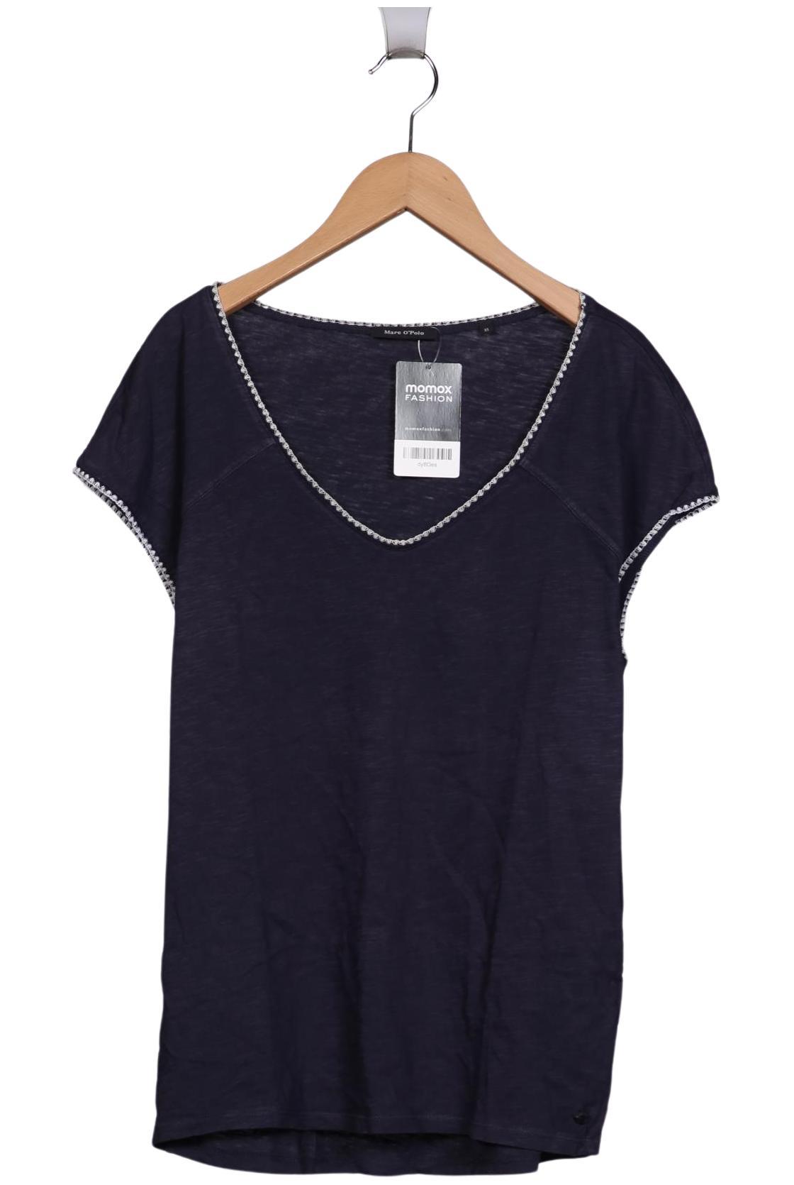 

Marc O Polo Damen T-Shirt, marineblau, Gr. 34