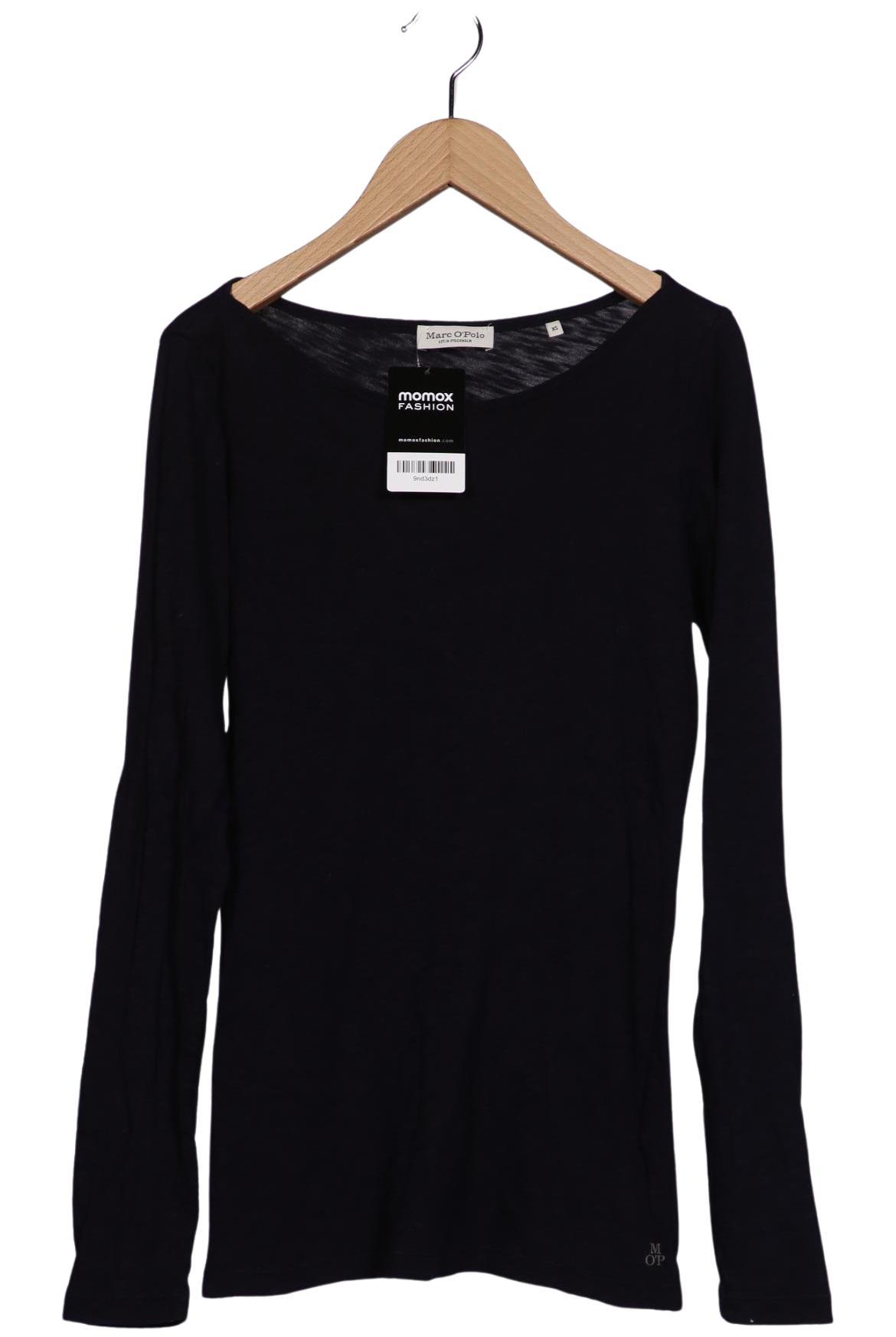 

Marc O Polo Damen Langarmshirt, marineblau, Gr. 34