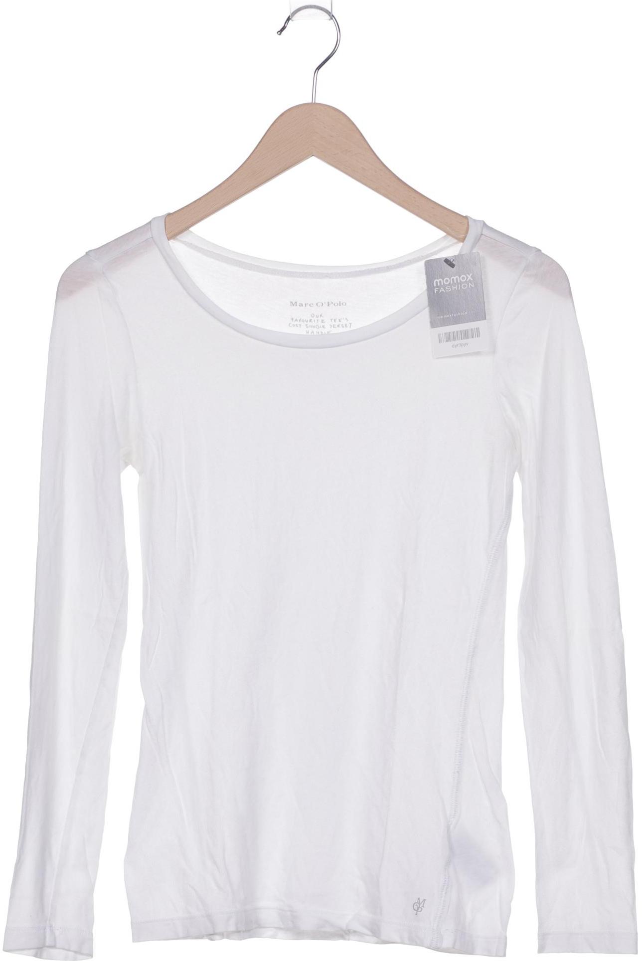 

Marc O Polo Damen Langarmshirt, weiß, Gr. 36