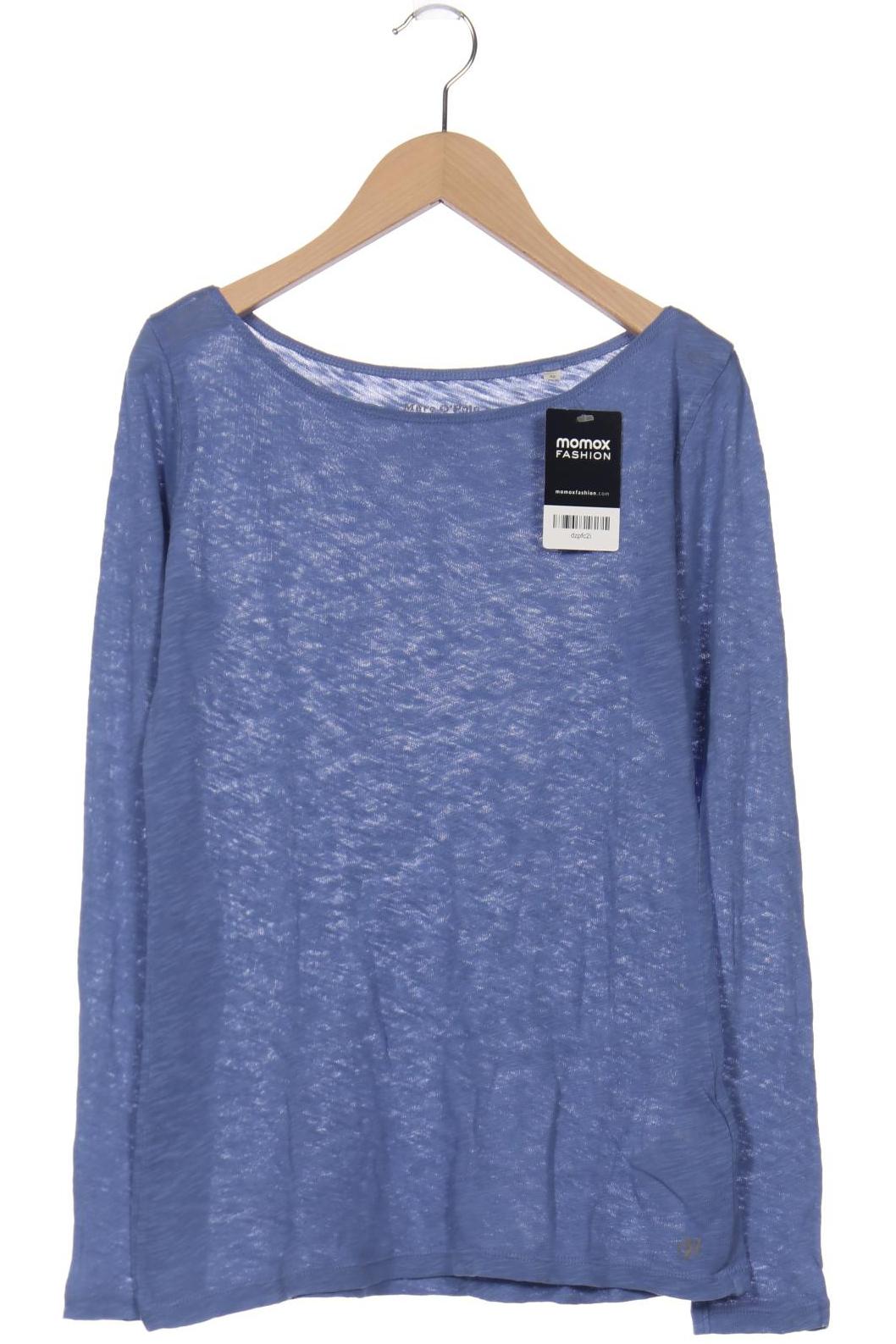 

Marc O Polo Damen Langarmshirt, marineblau