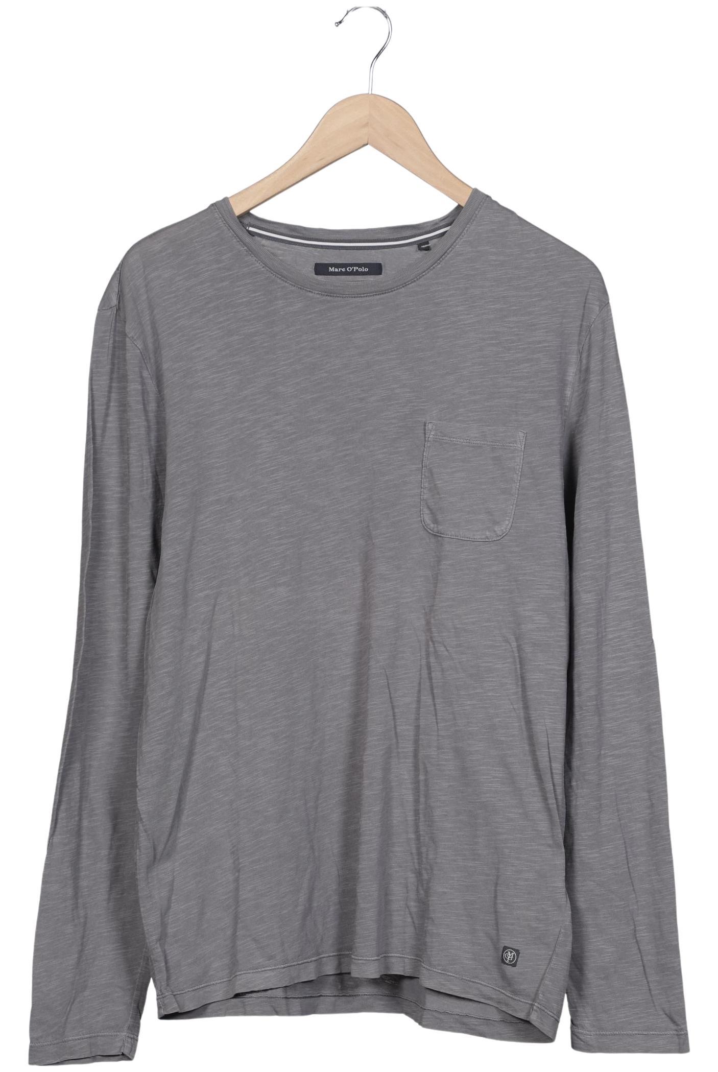 

Marc O Polo Herren Langarmshirt, grau, Gr. 52