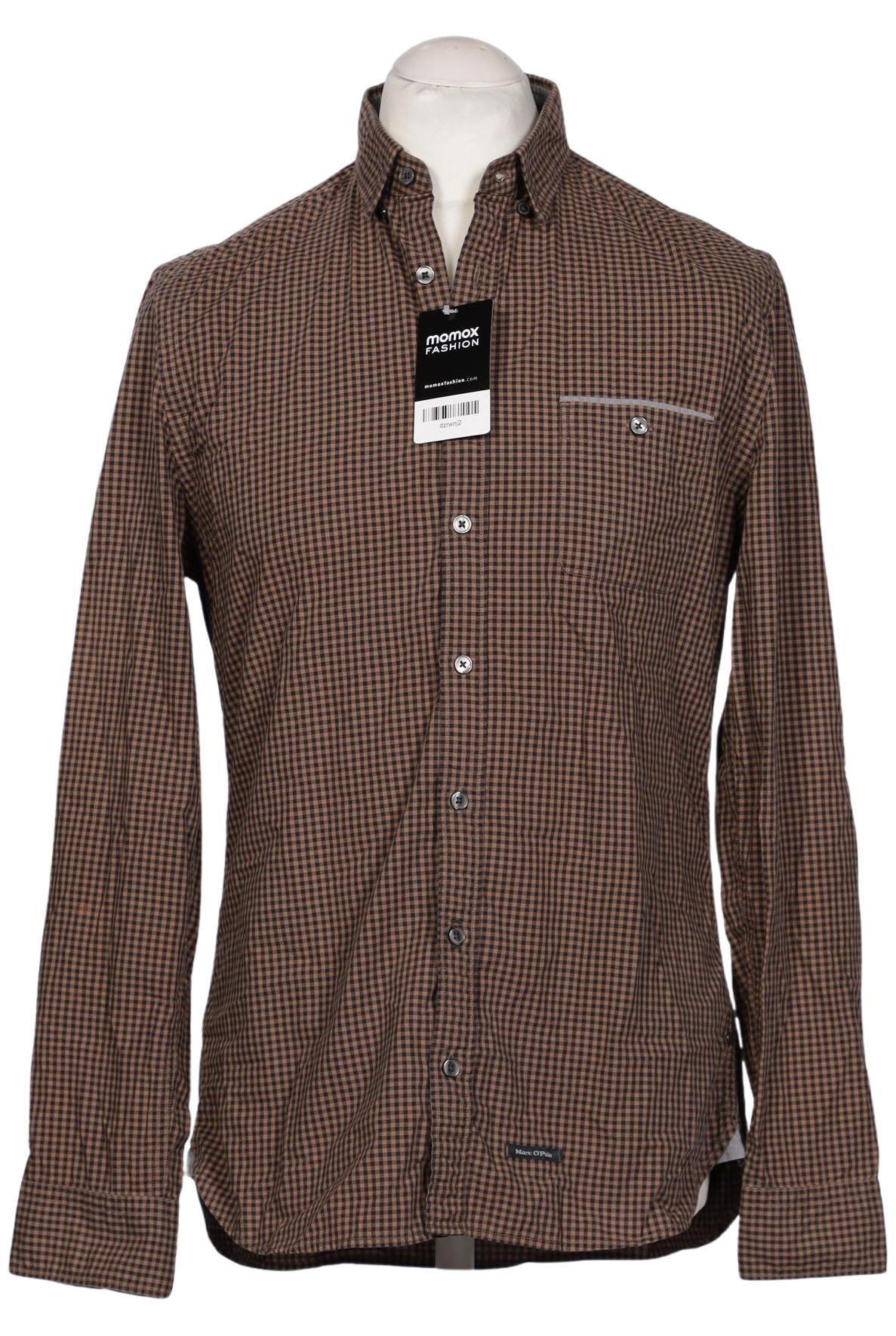 

Marc O Polo Herren Hemd, braun, Gr. 48