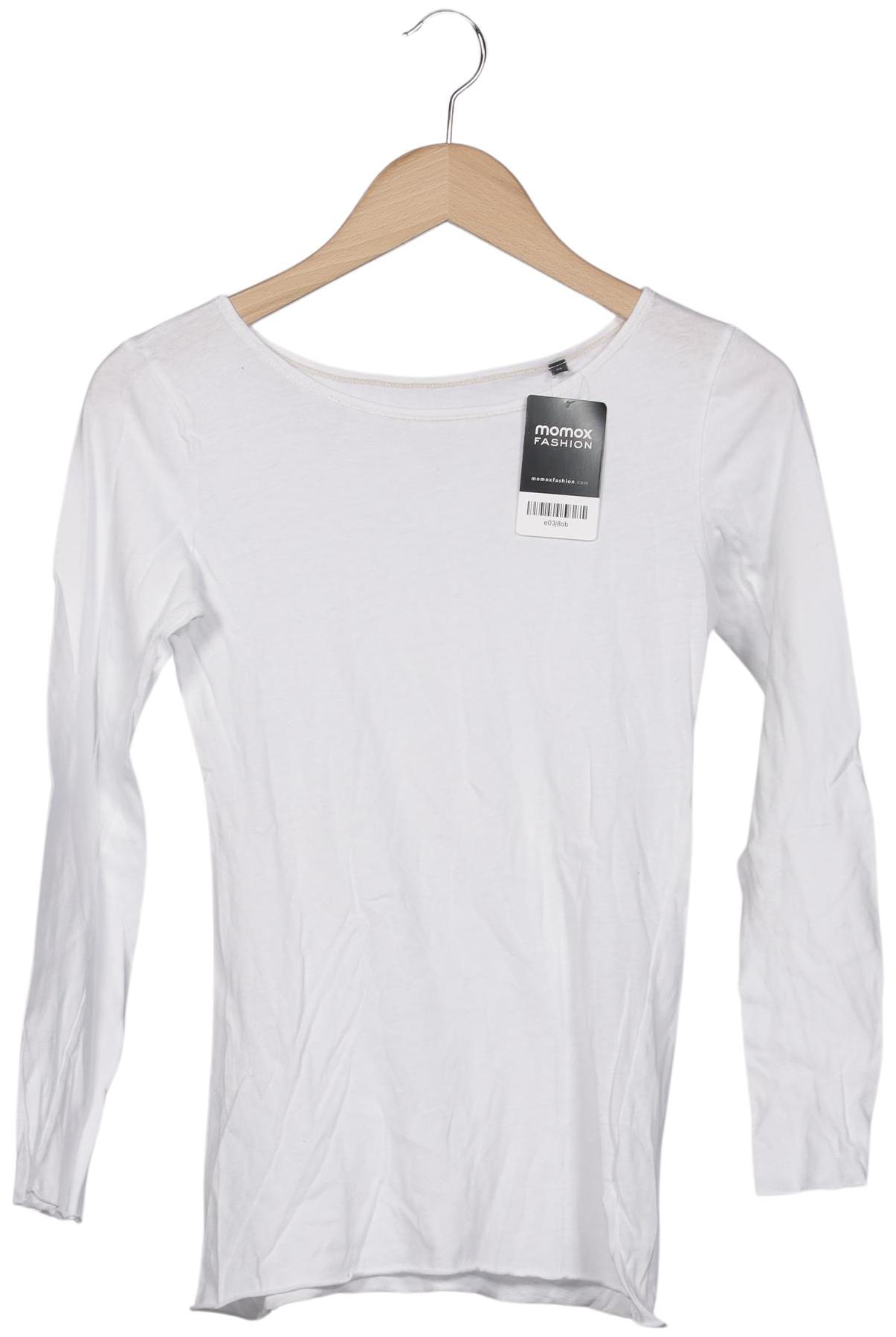 

Marc O Polo Damen Langarmshirt, weiß, Gr. 34