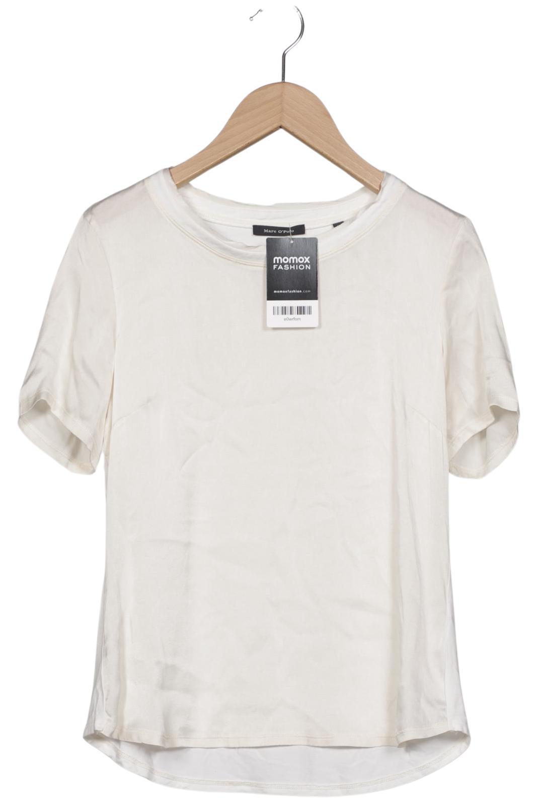 

Marc O Polo Damen T-Shirt, cremeweiß, Gr. 34