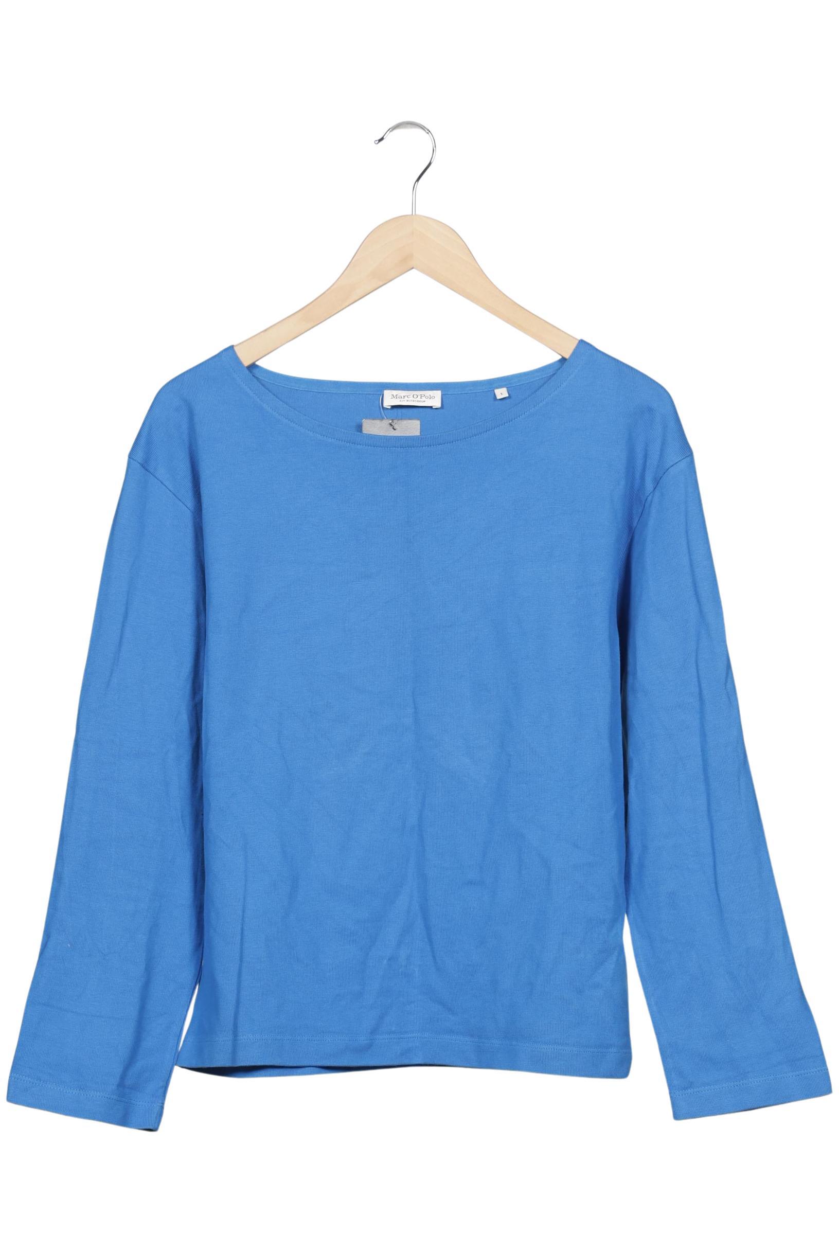 

Marc O Polo Damen Langarmshirt, blau, Gr. 42