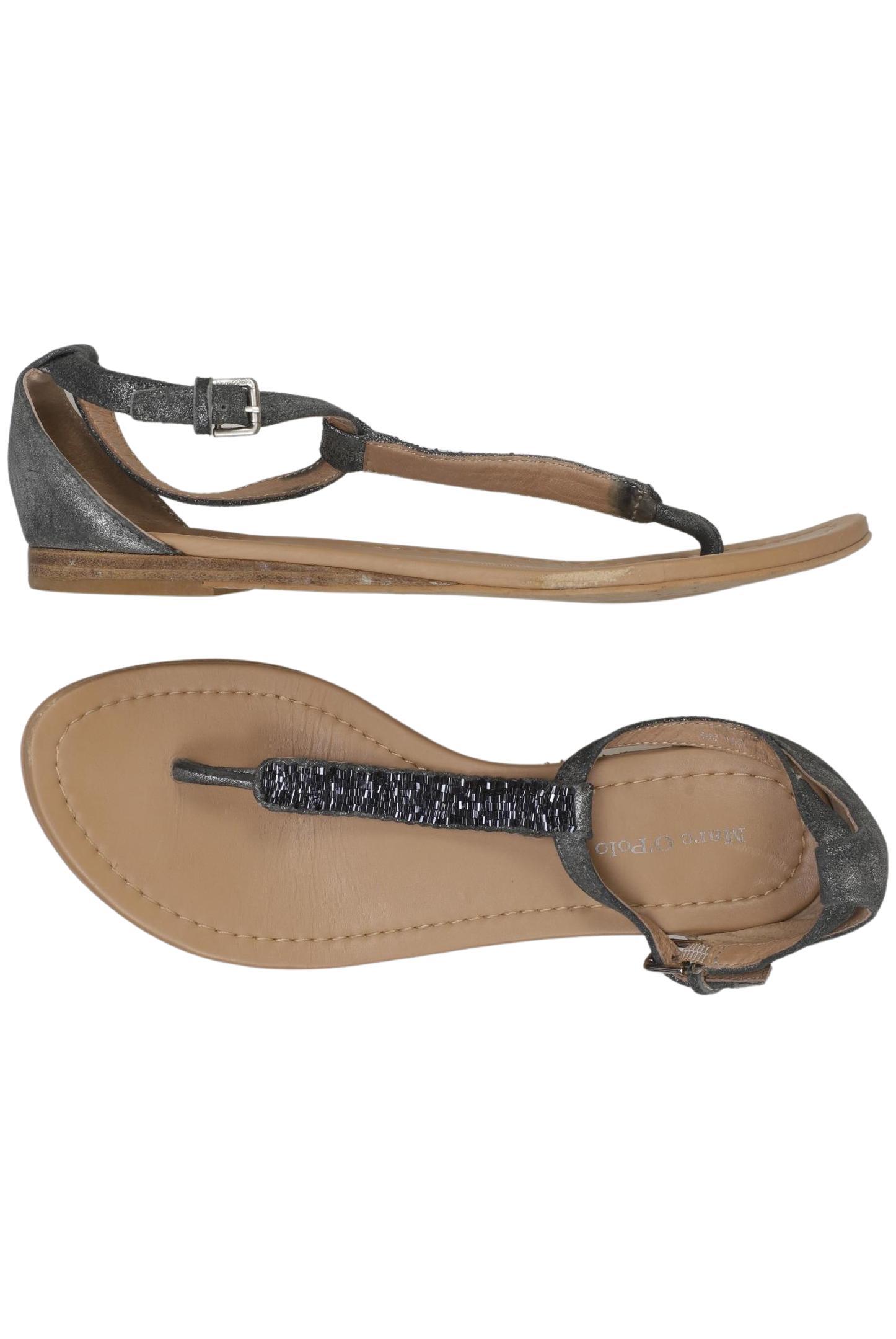 

Marc O Polo Damen Sandale, silber, Gr. 37