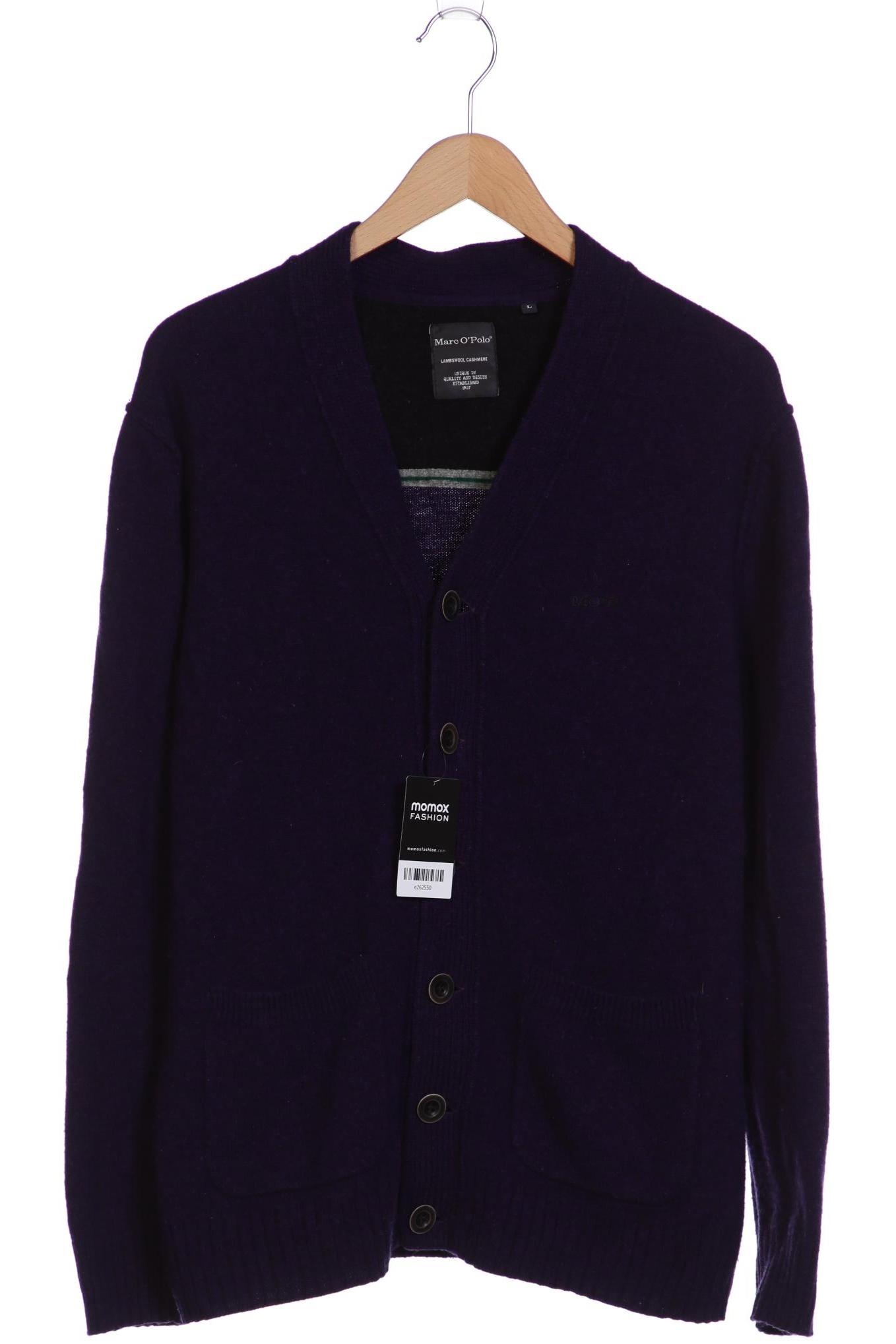 

Marc O Polo Herren Strickjacke, flieder, Gr. 52