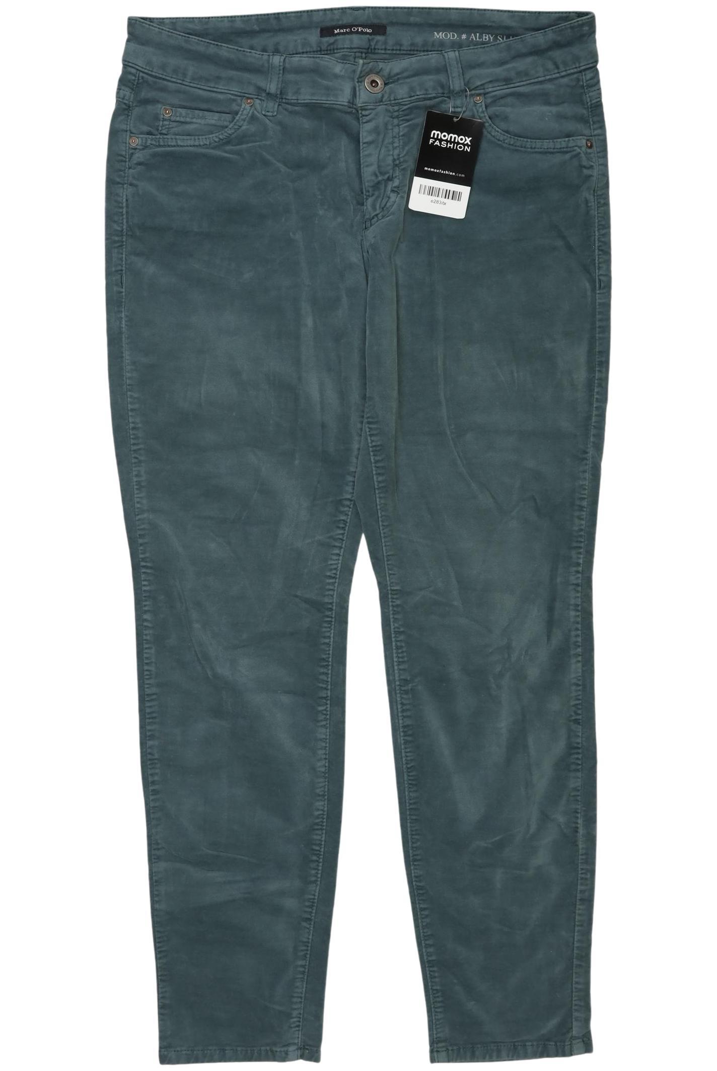 

Marc O Polo Damen Stoffhose, türkis, Gr. 30